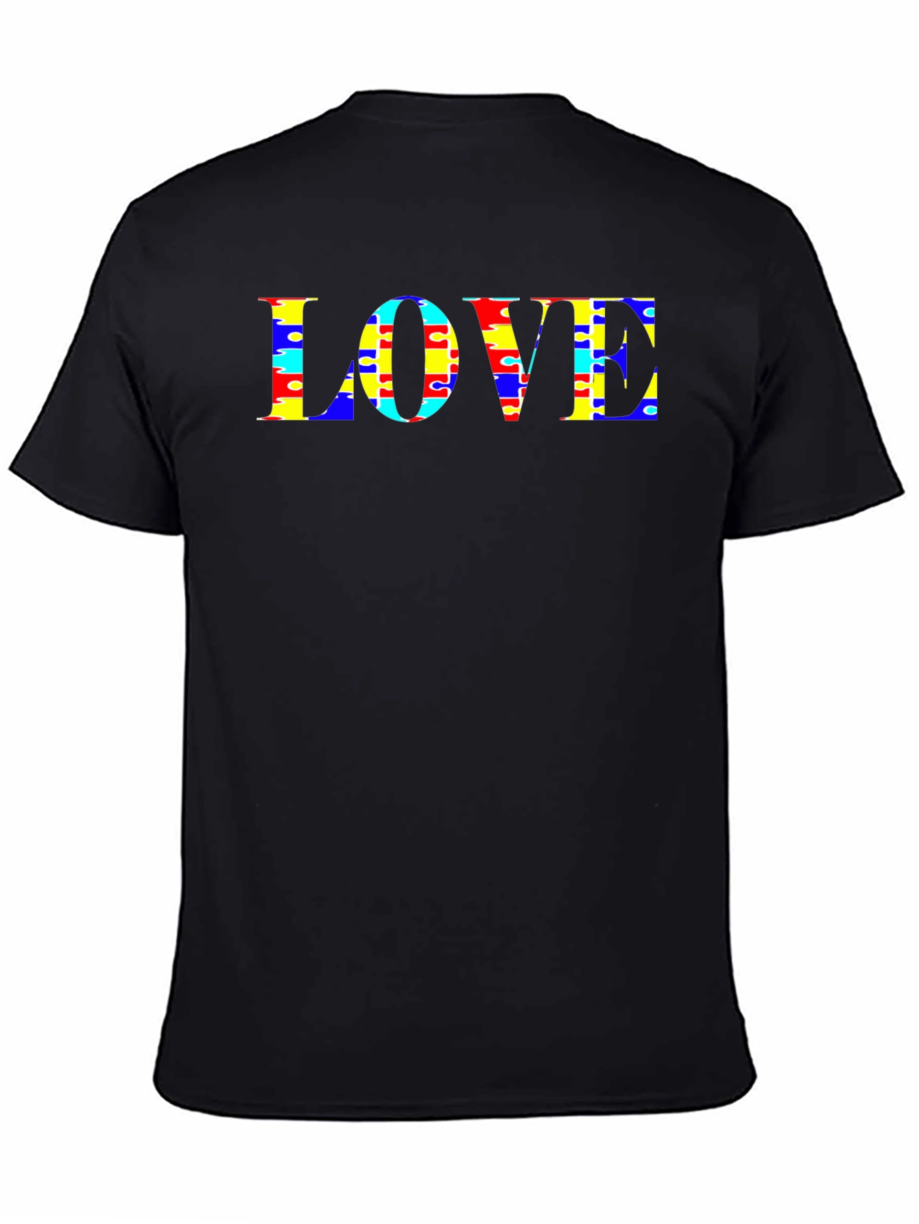 Love Autism Awareness Puzzle Piece T-Shirt