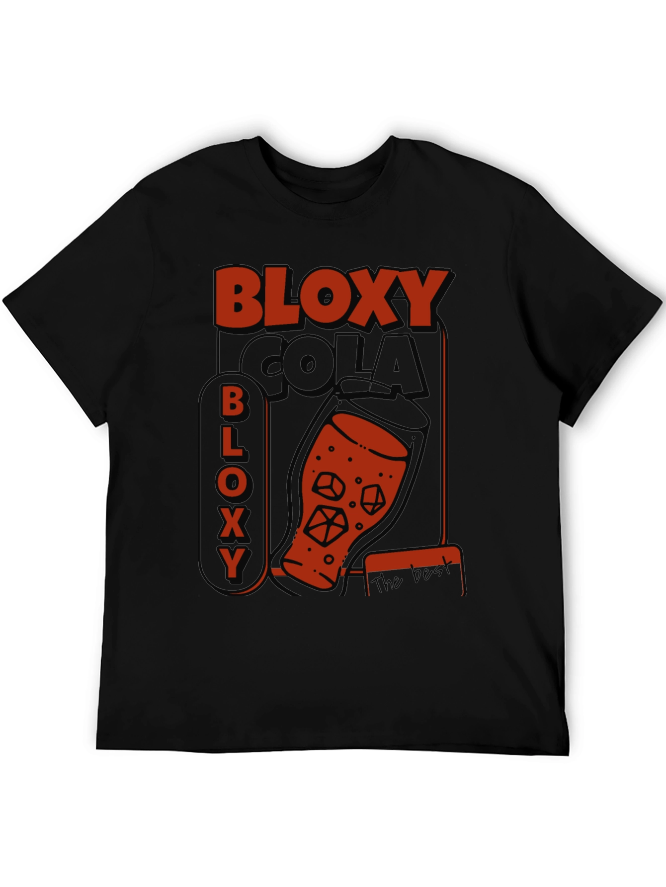 Bloxy Cola Graphic Tee - Cool Retro Design