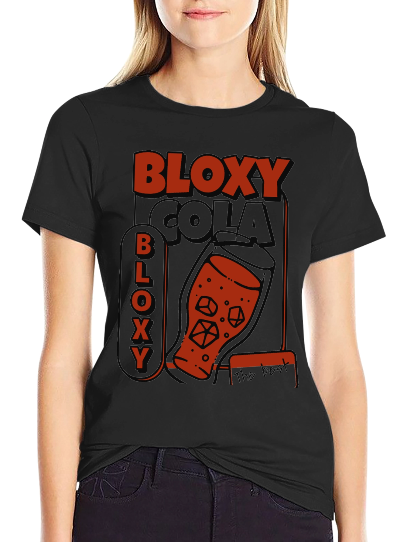 Bloxy Cola Graphic Tee - Cool Retro Design