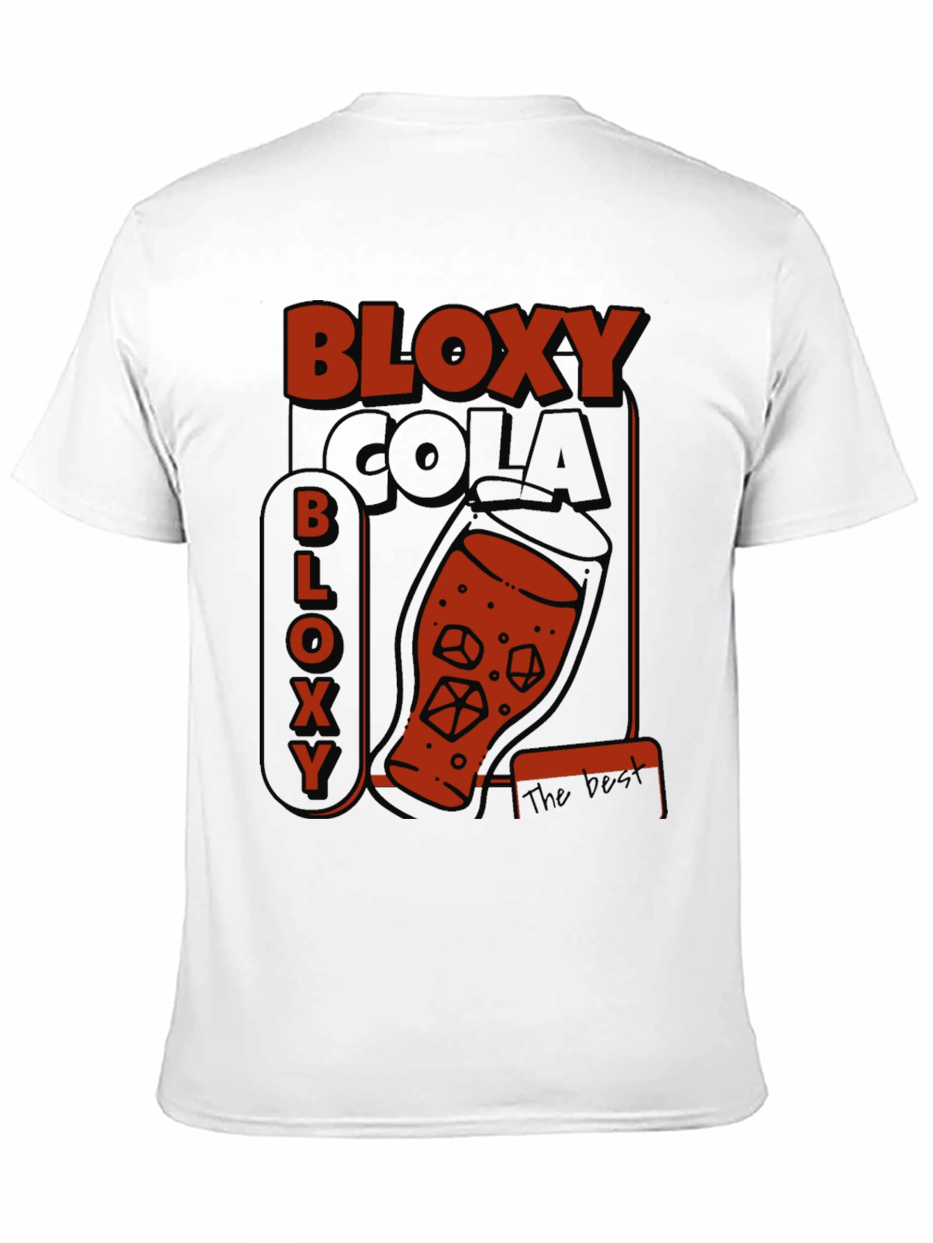 Bloxy Cola Graphic Tee - Cool Retro Design