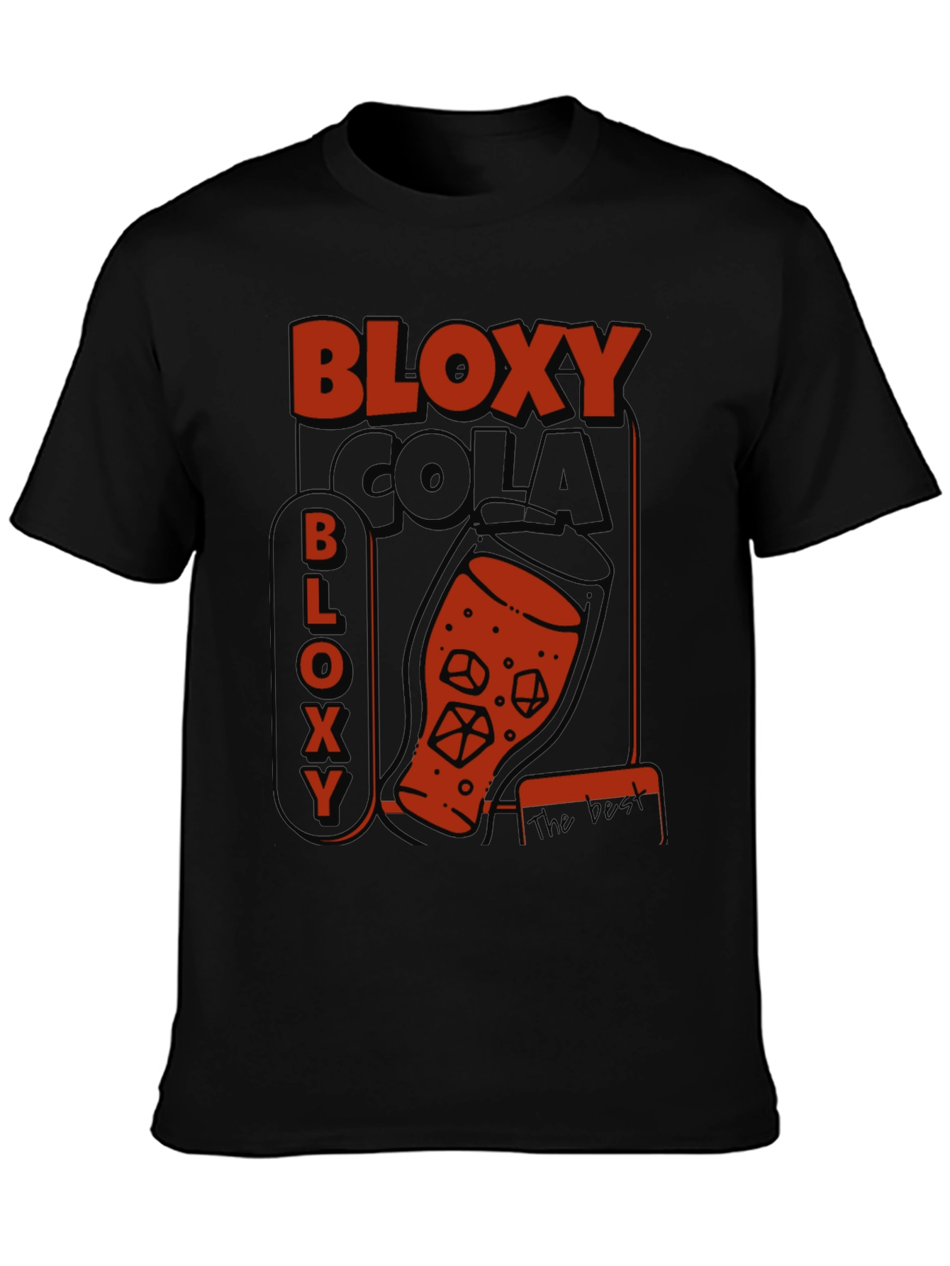 Bloxy Cola Graphic Tee - Cool Retro Design