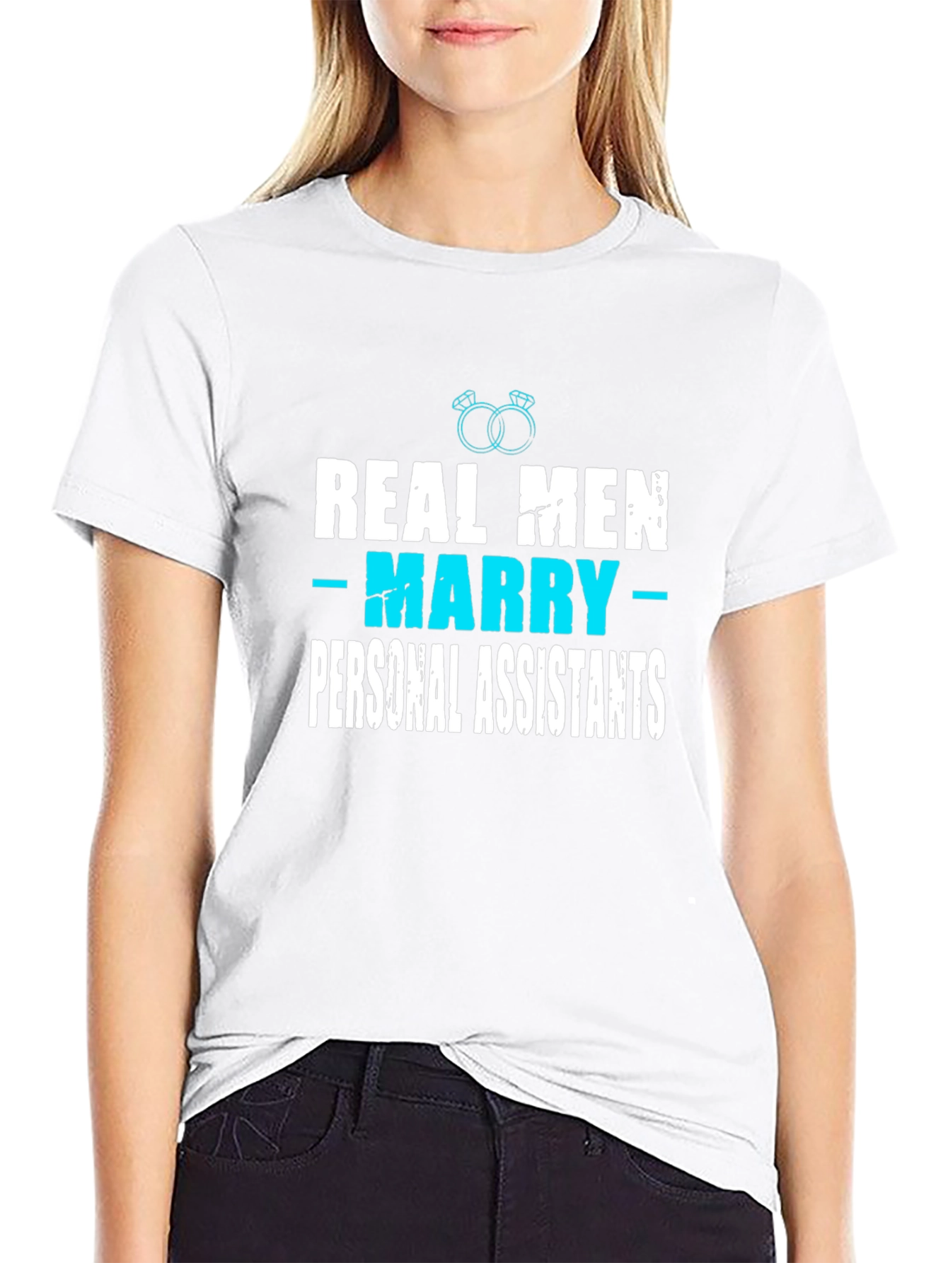 Real Men Marry Personal Assistants Graphic Tee