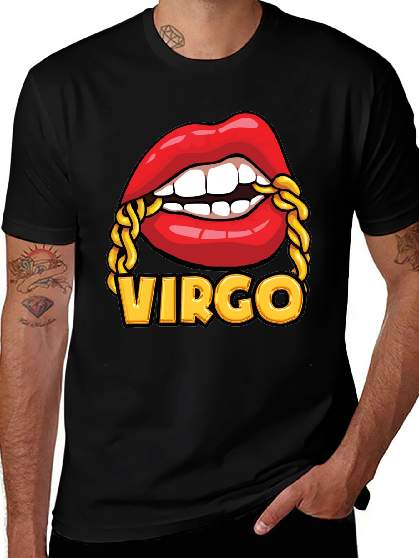 Virgo Lips Graphic Tee