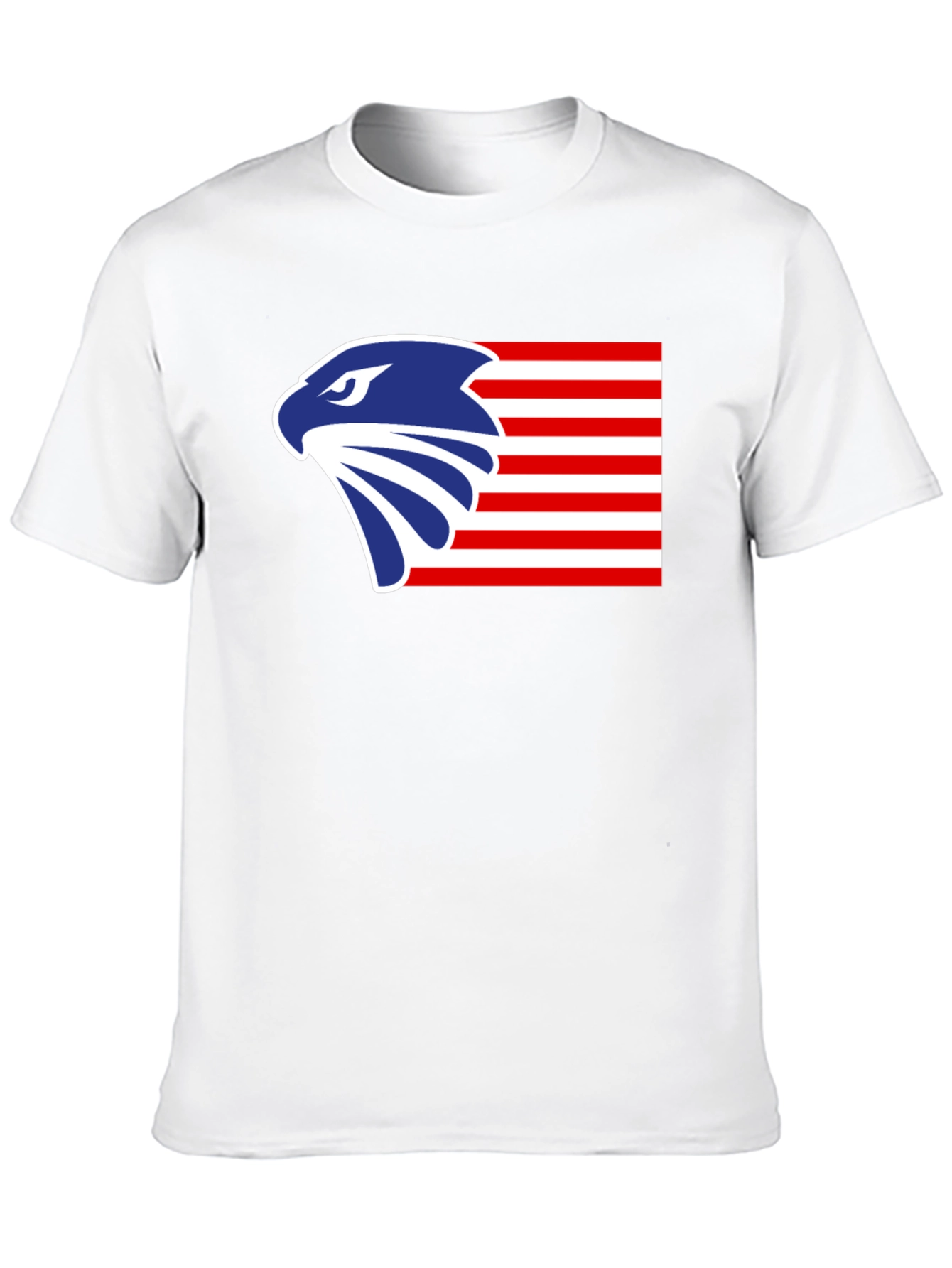 Patriotic Eagle Graphic T-Shirt - Bold American Design