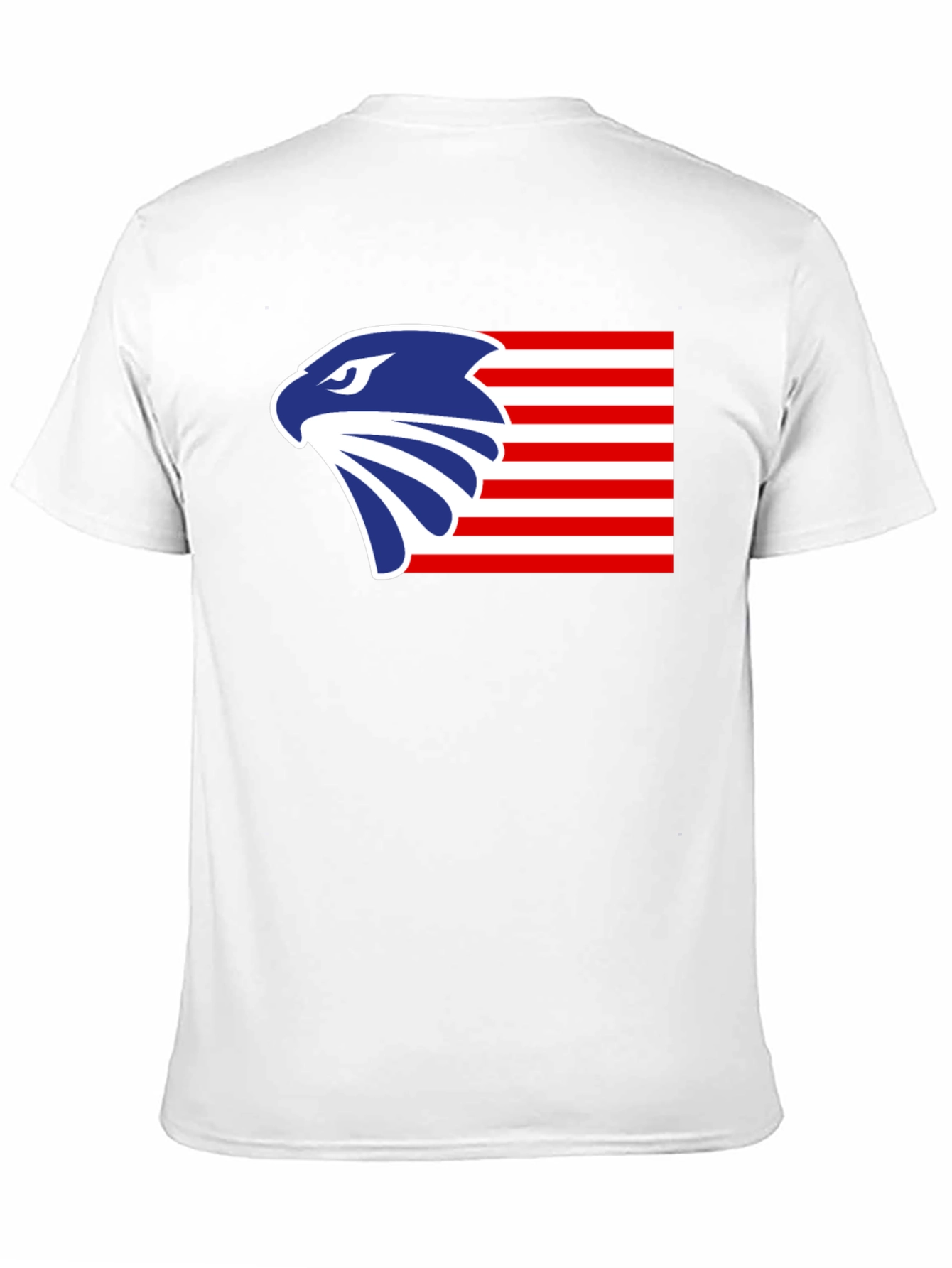 Patriotic Eagle Graphic T-Shirt - Bold American Design