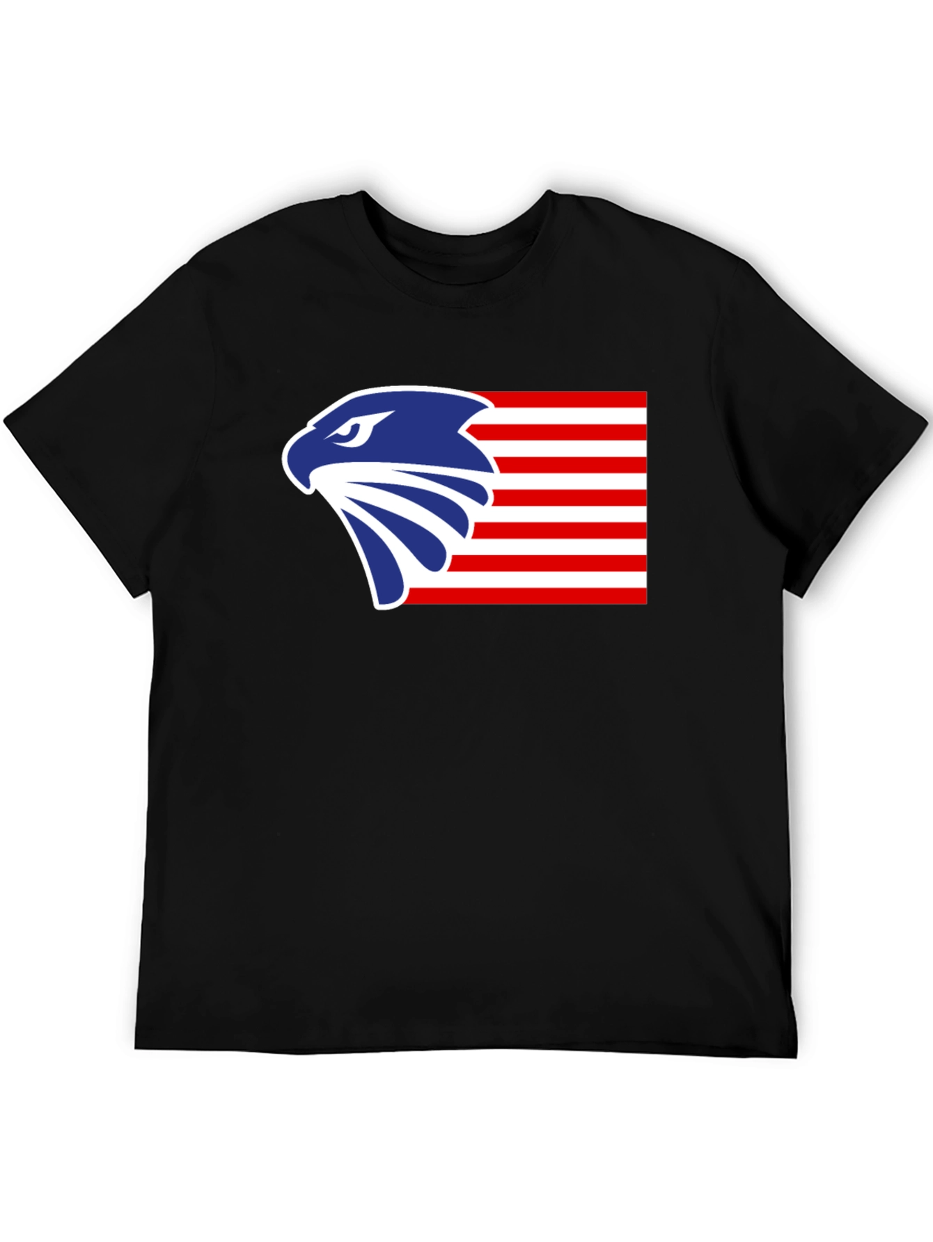Patriotic Eagle Graphic T-Shirt - Bold American Design