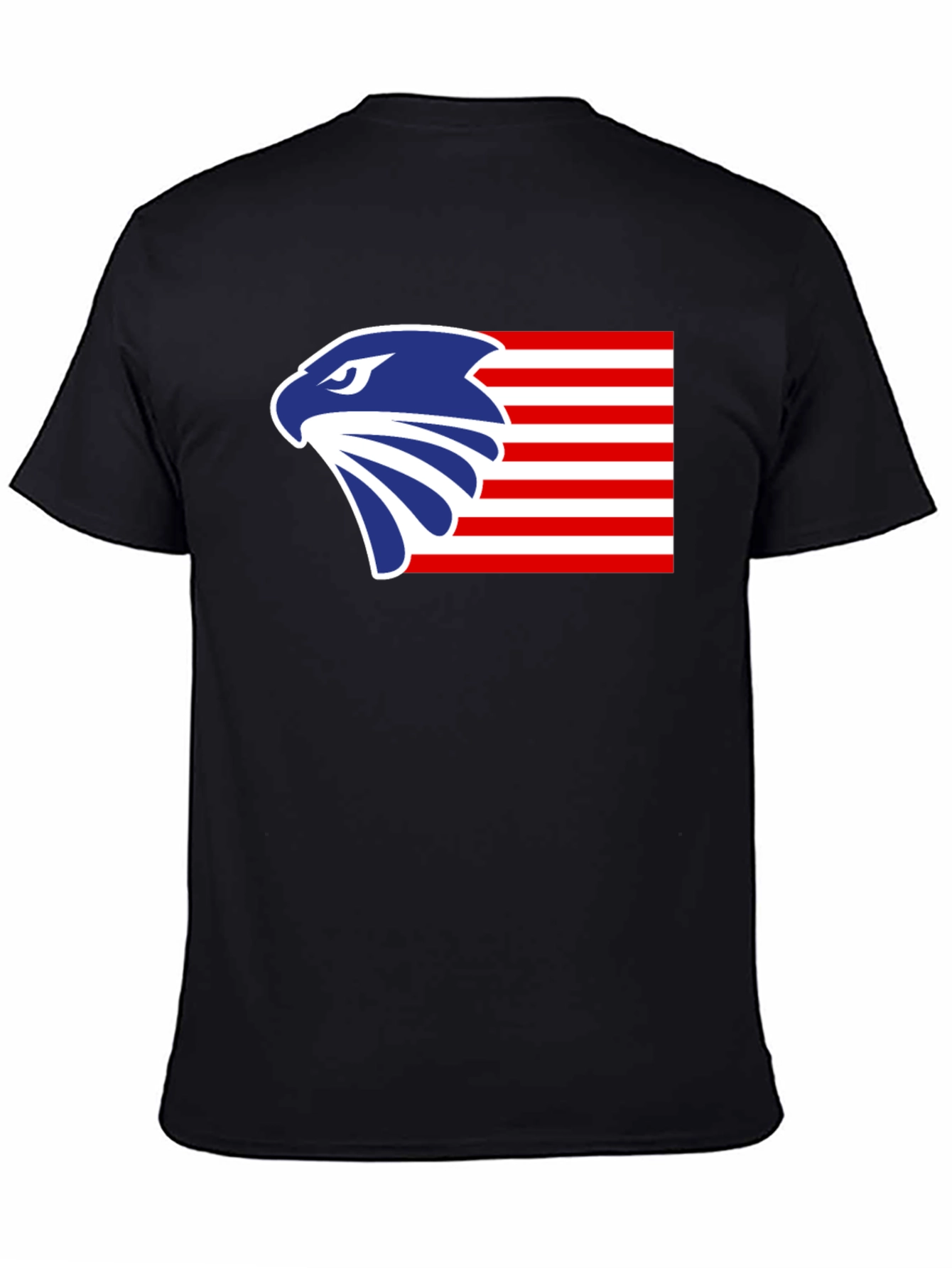Patriotic Eagle Graphic T-Shirt - Bold American Design