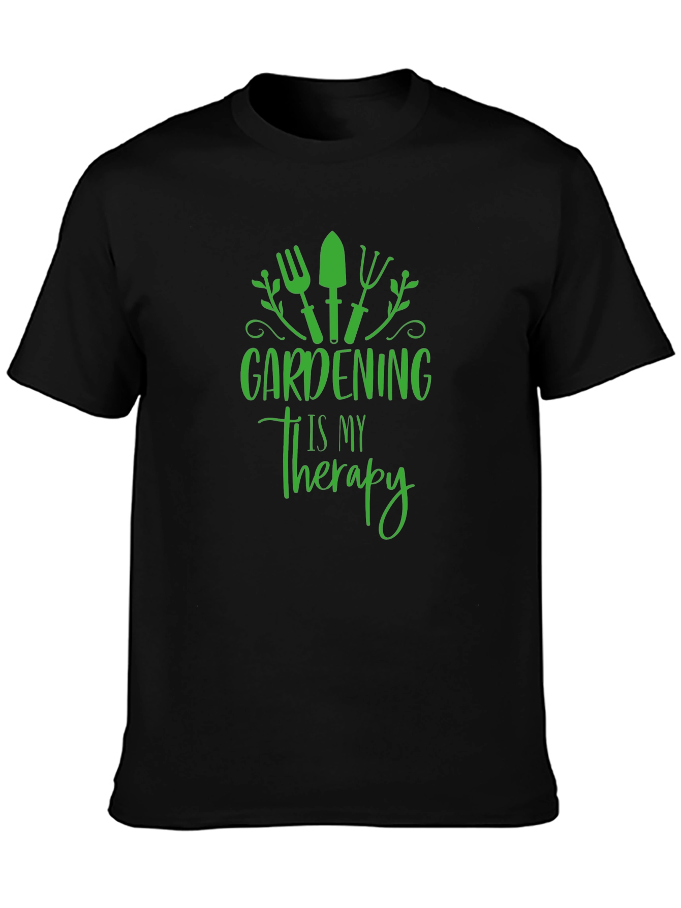 Gardening Is My Therapy Graphic T-Shirt