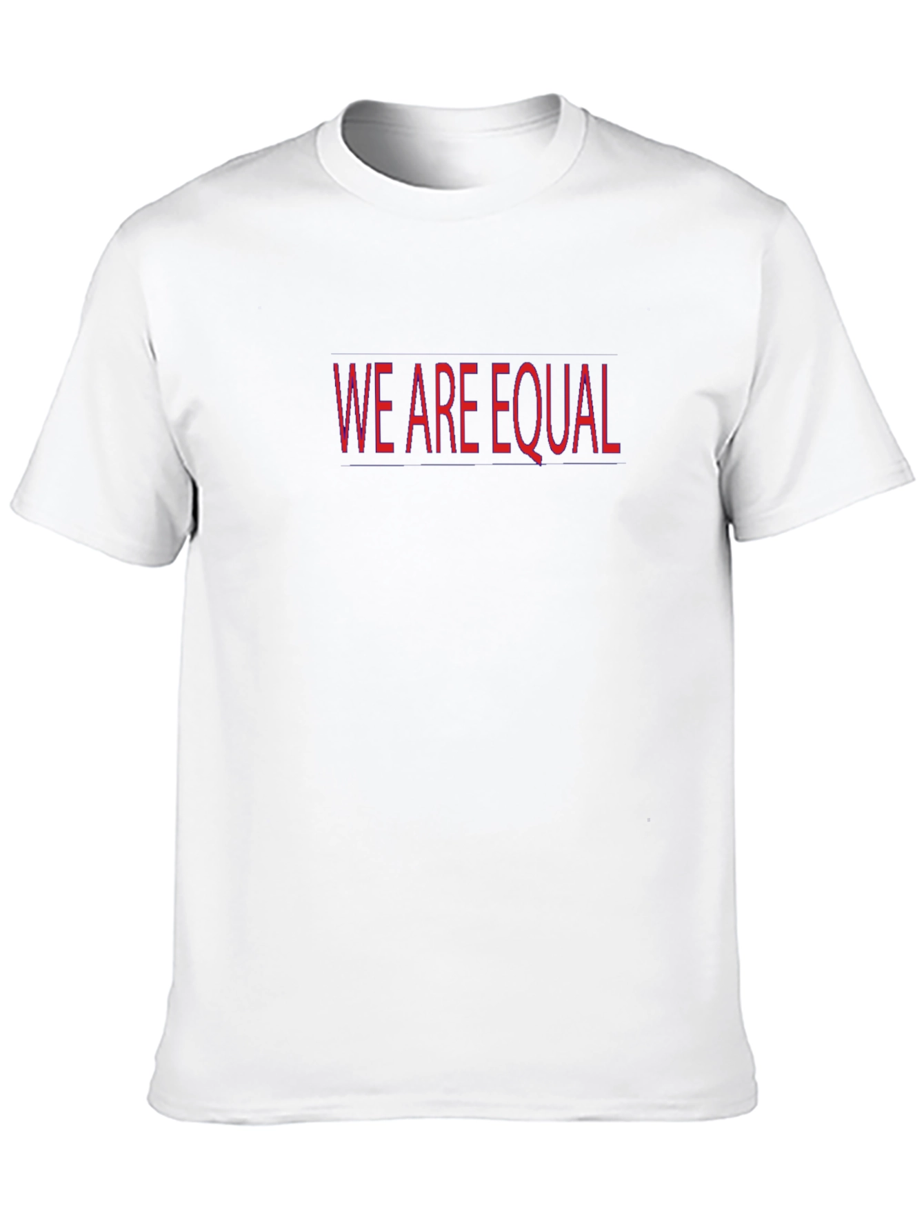 We Are Equal Black T-Shirt