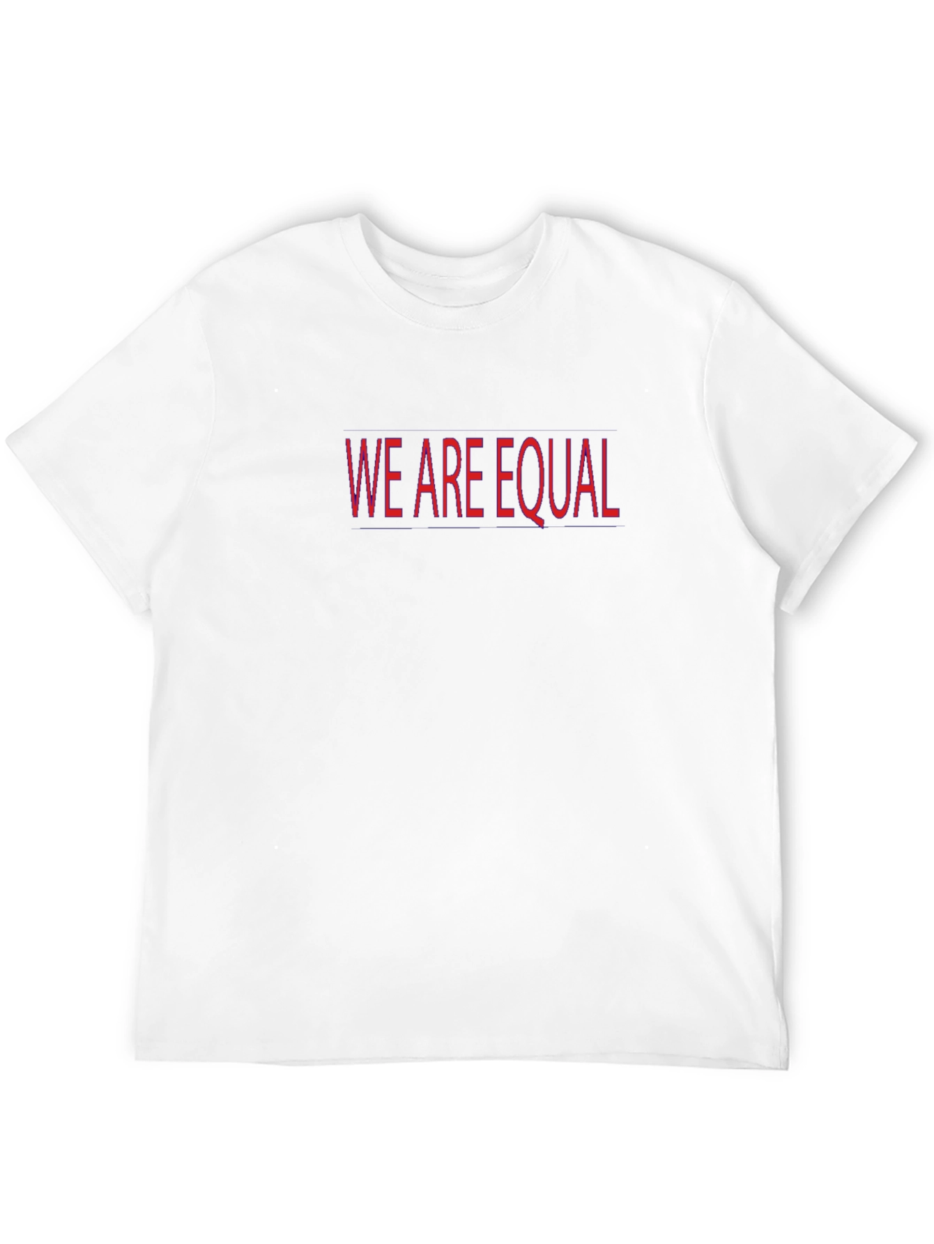 We Are Equal Black T-Shirt