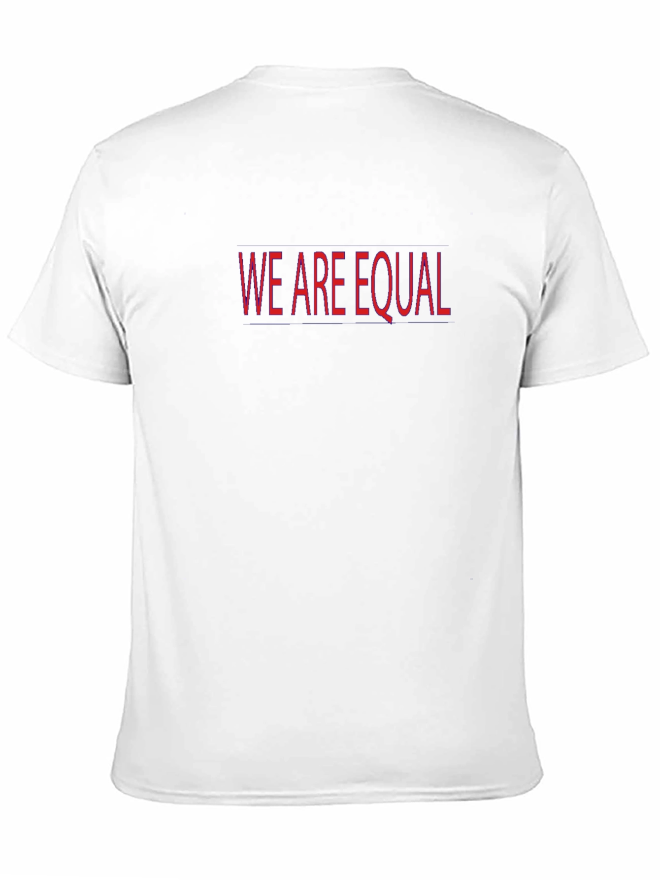 We Are Equal Black T-Shirt