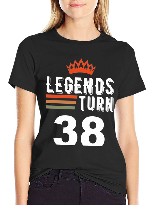 Legends Turn 38 Graphic T-Shirt