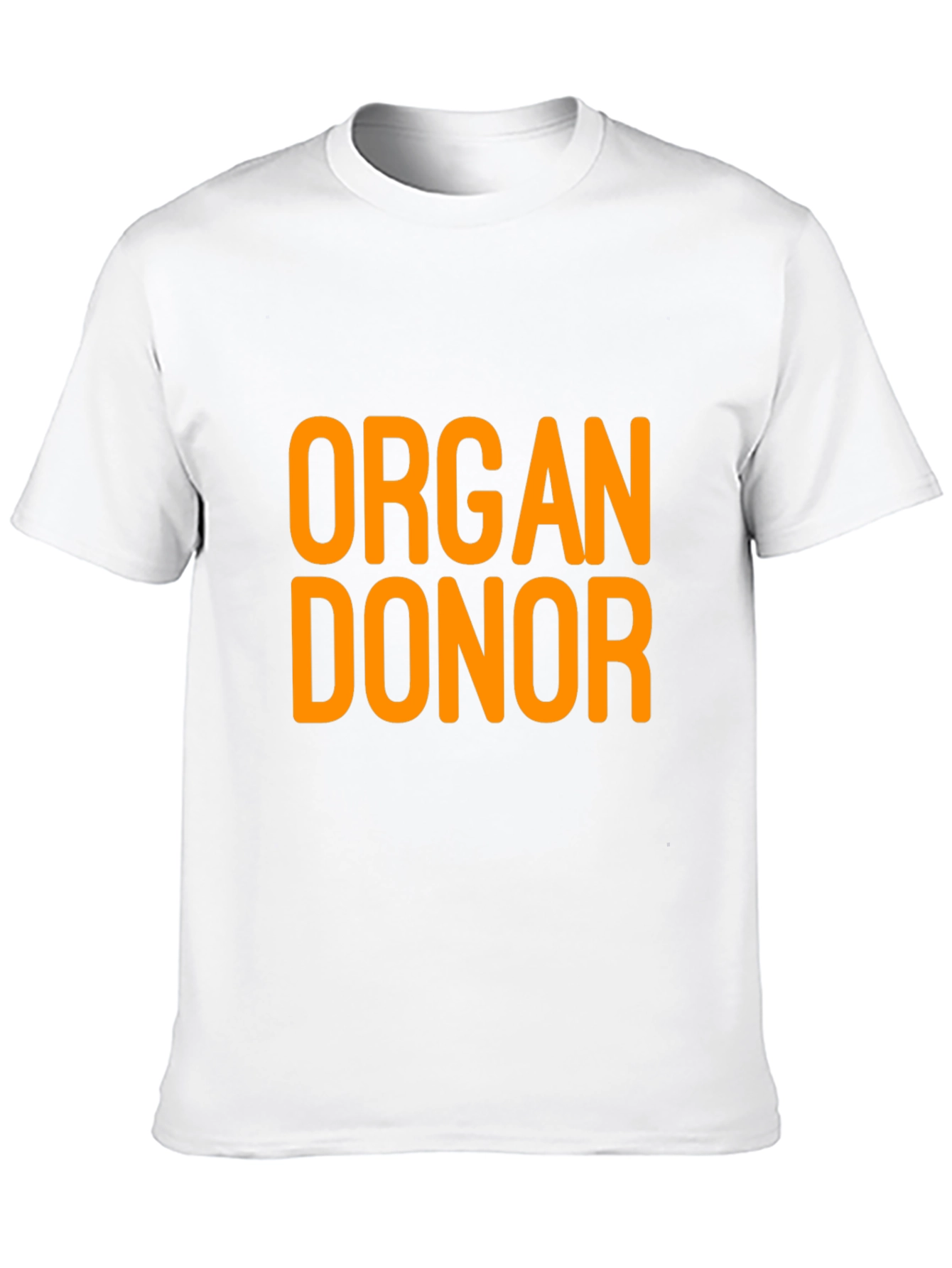 Organ Donor T-Shirt - Black Cotton Tee
