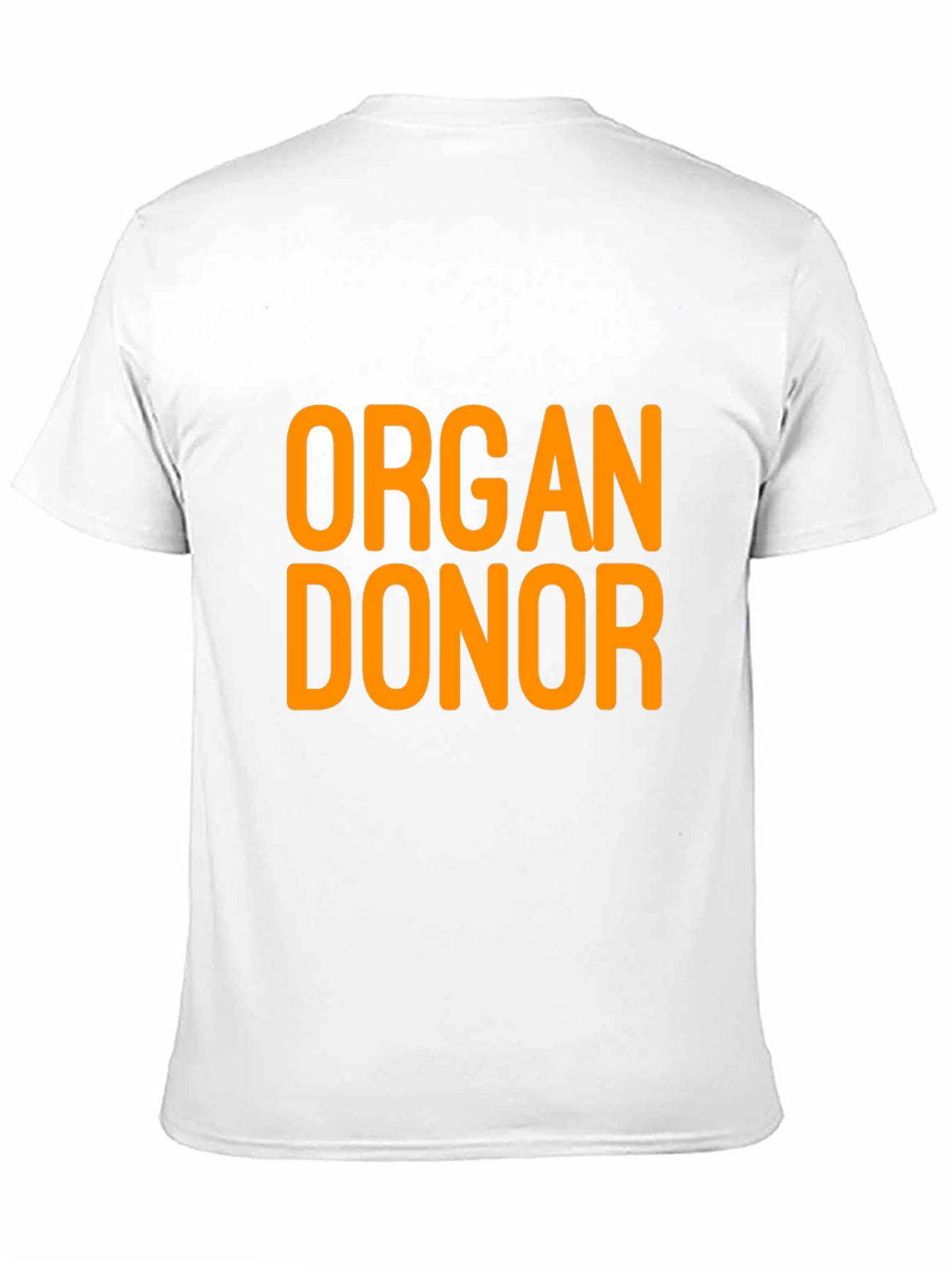 Organ Donor T-Shirt - Black Cotton Tee