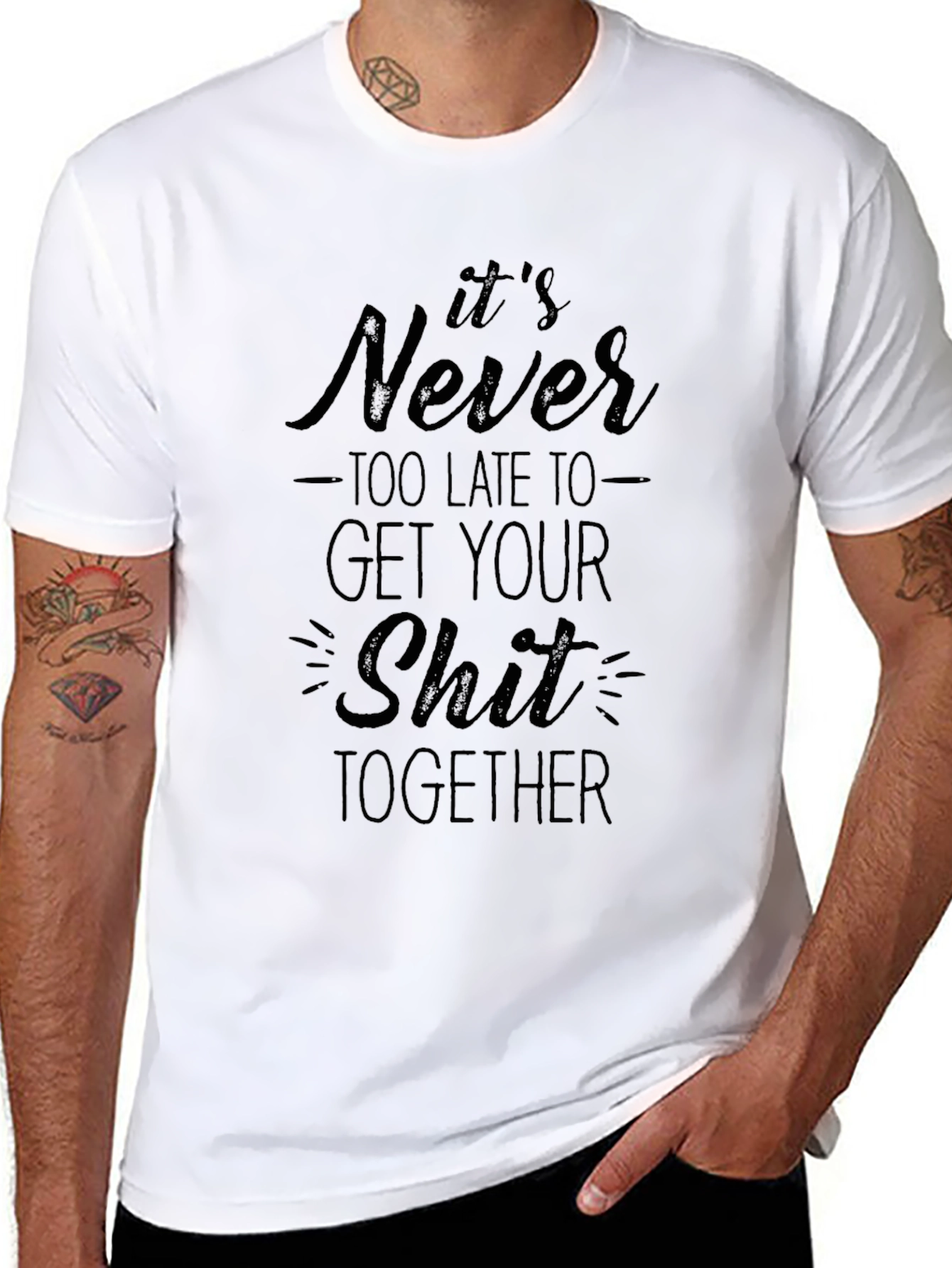 Its Never Too Late Graphic Tee