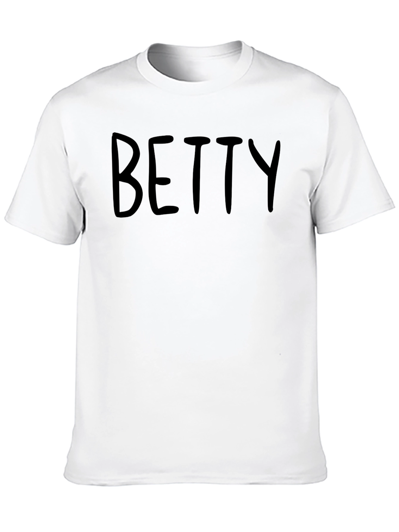 Betty Tee - Casual Black T-Shirt