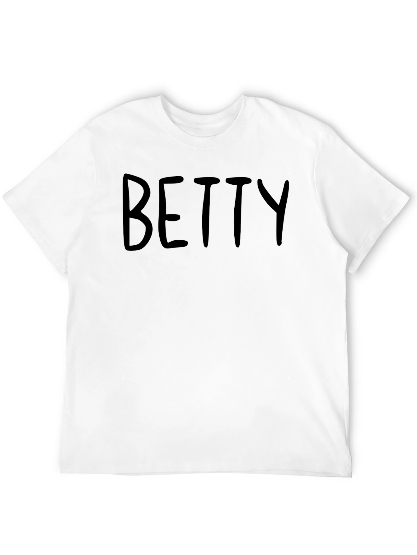 Betty Tee - Casual Black T-Shirt