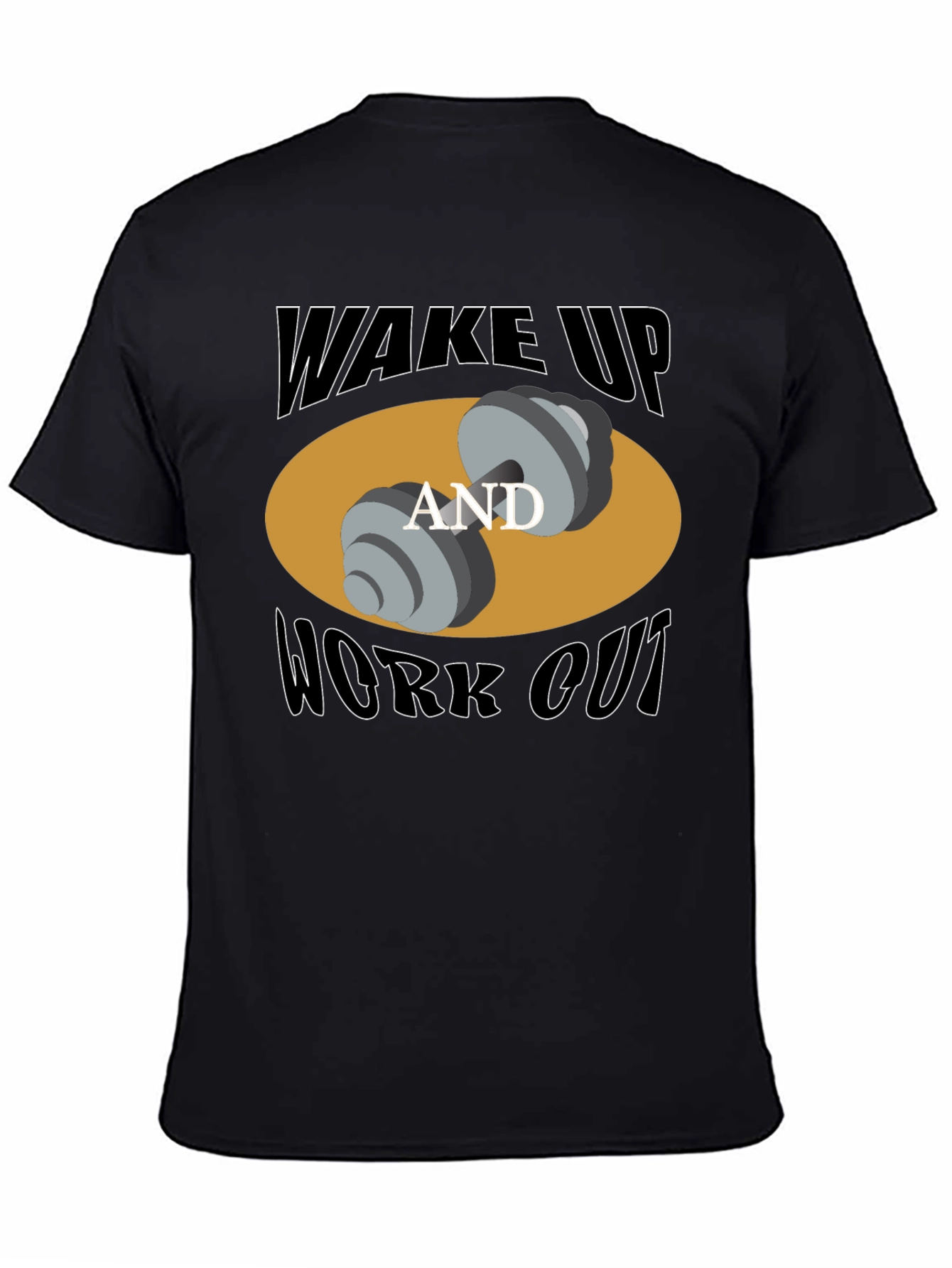 Wake Up and Work Out Graphic T-Shirt