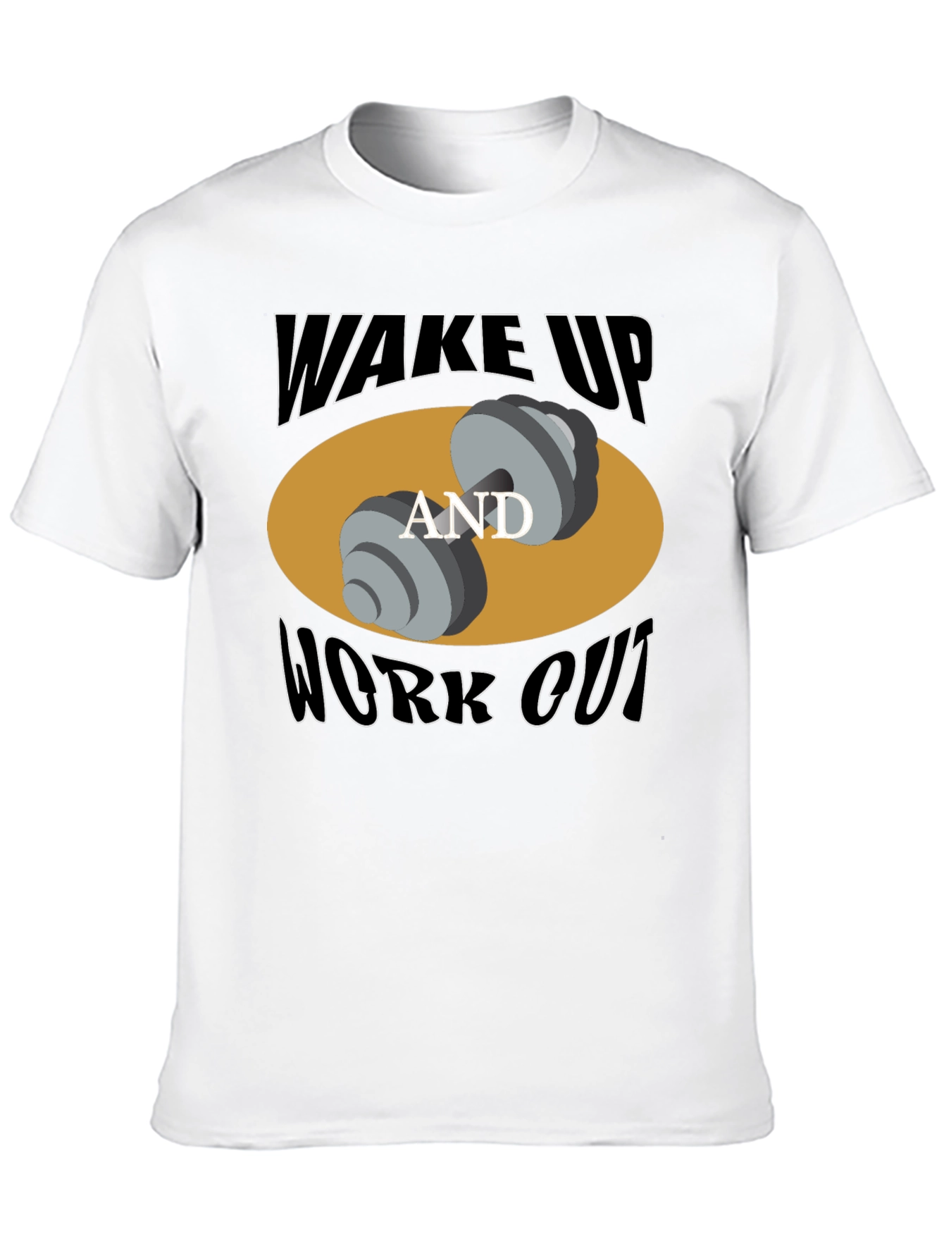 Wake Up and Work Out Graphic T-Shirt