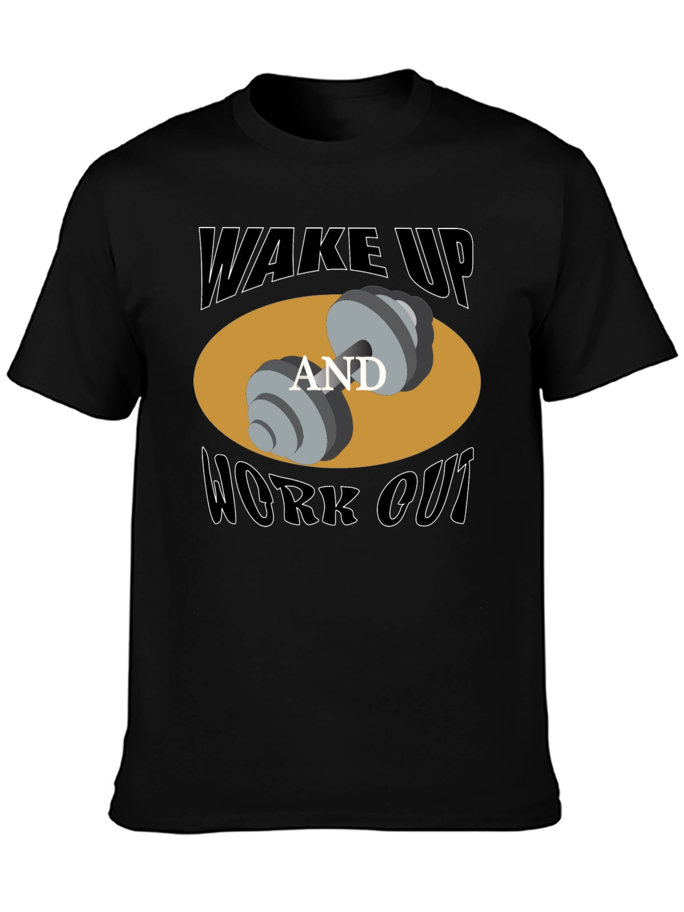 Wake Up and Work Out Graphic T-Shirt