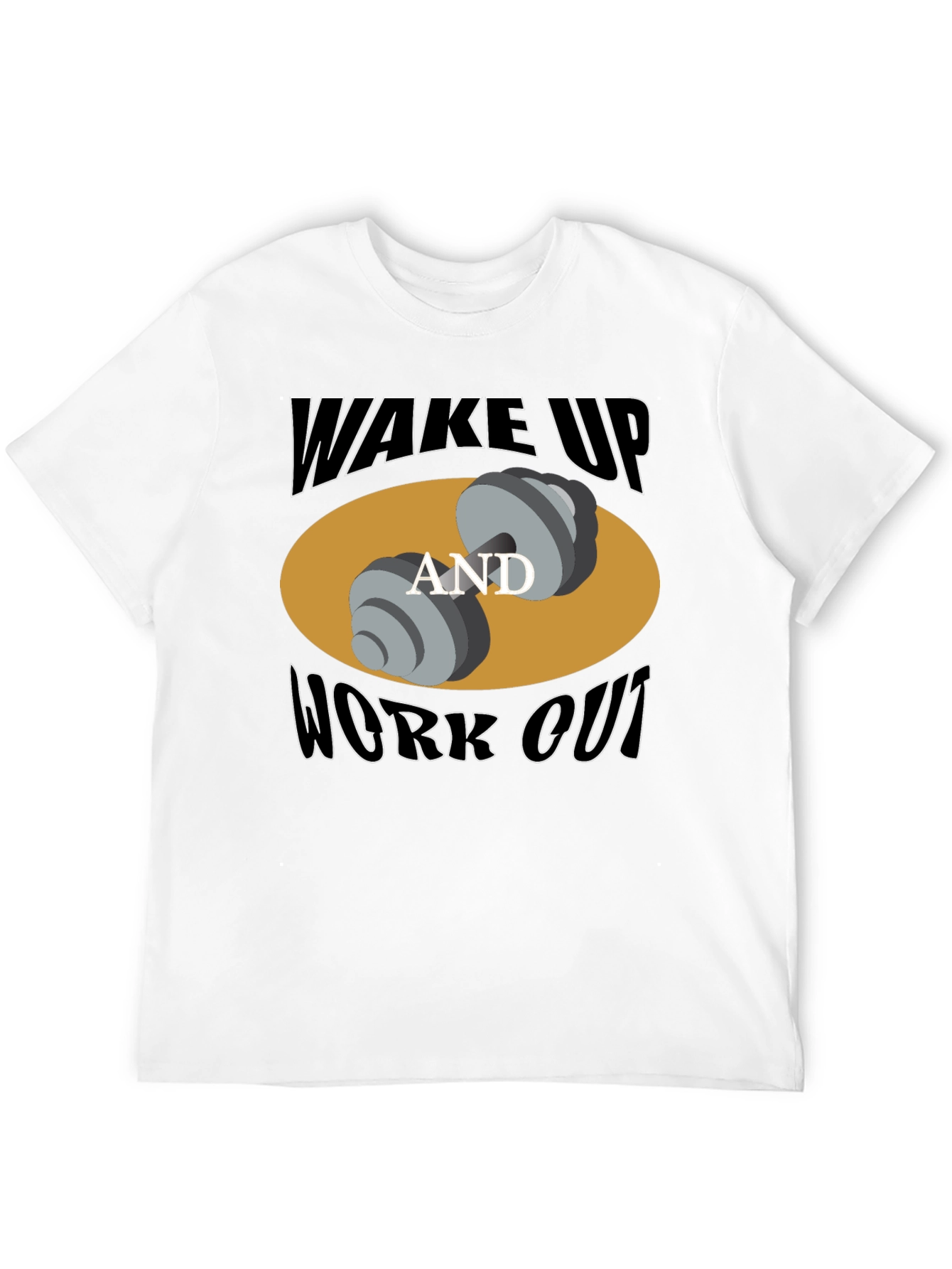 Wake Up and Work Out Graphic T-Shirt