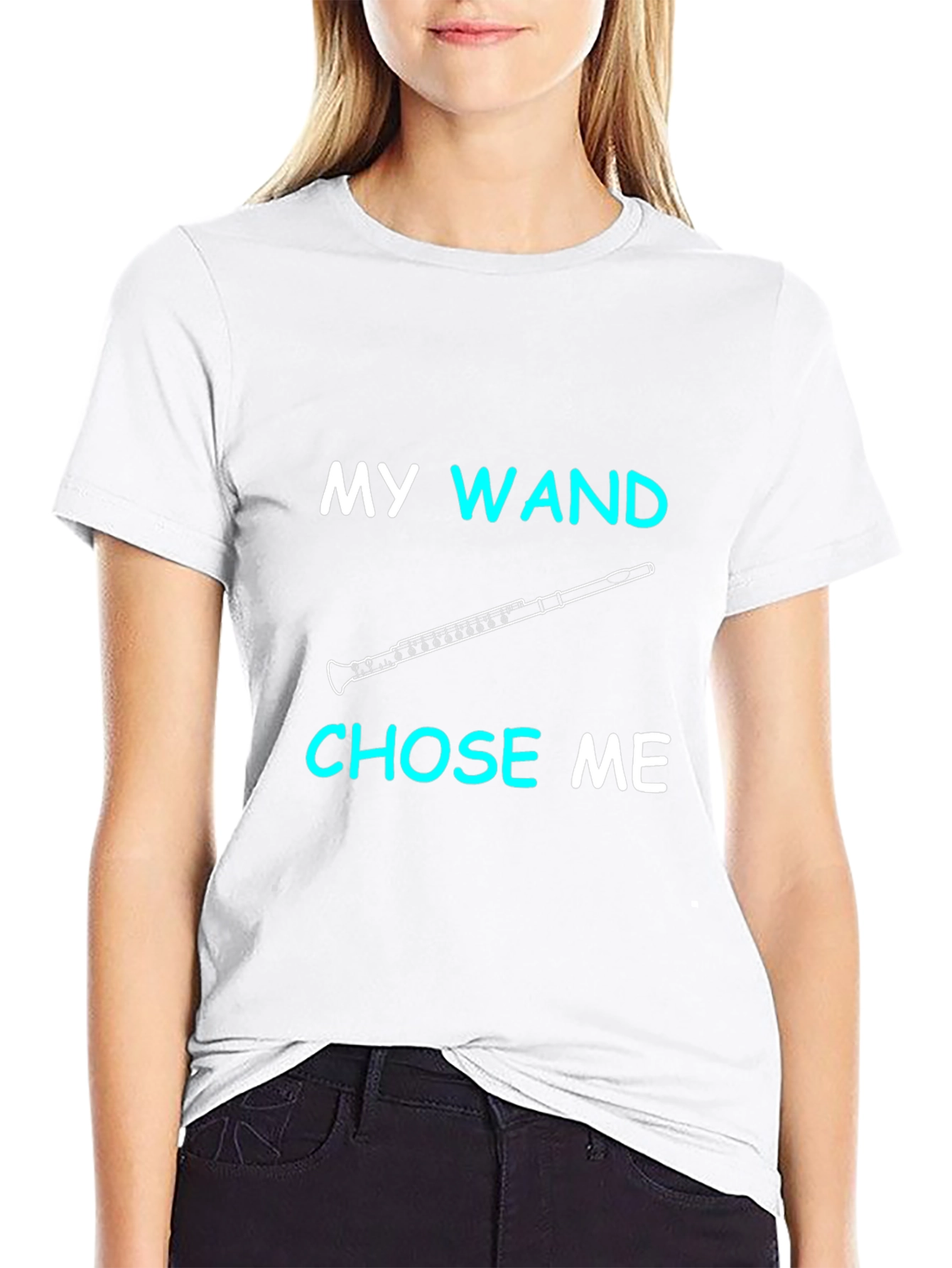 My Wand Chose Me Oboe Player T-Shirt