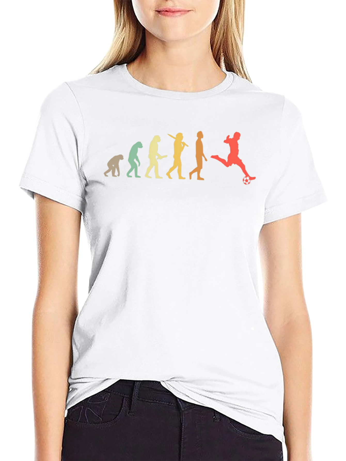 Evolution of Soccer T-Shirt
