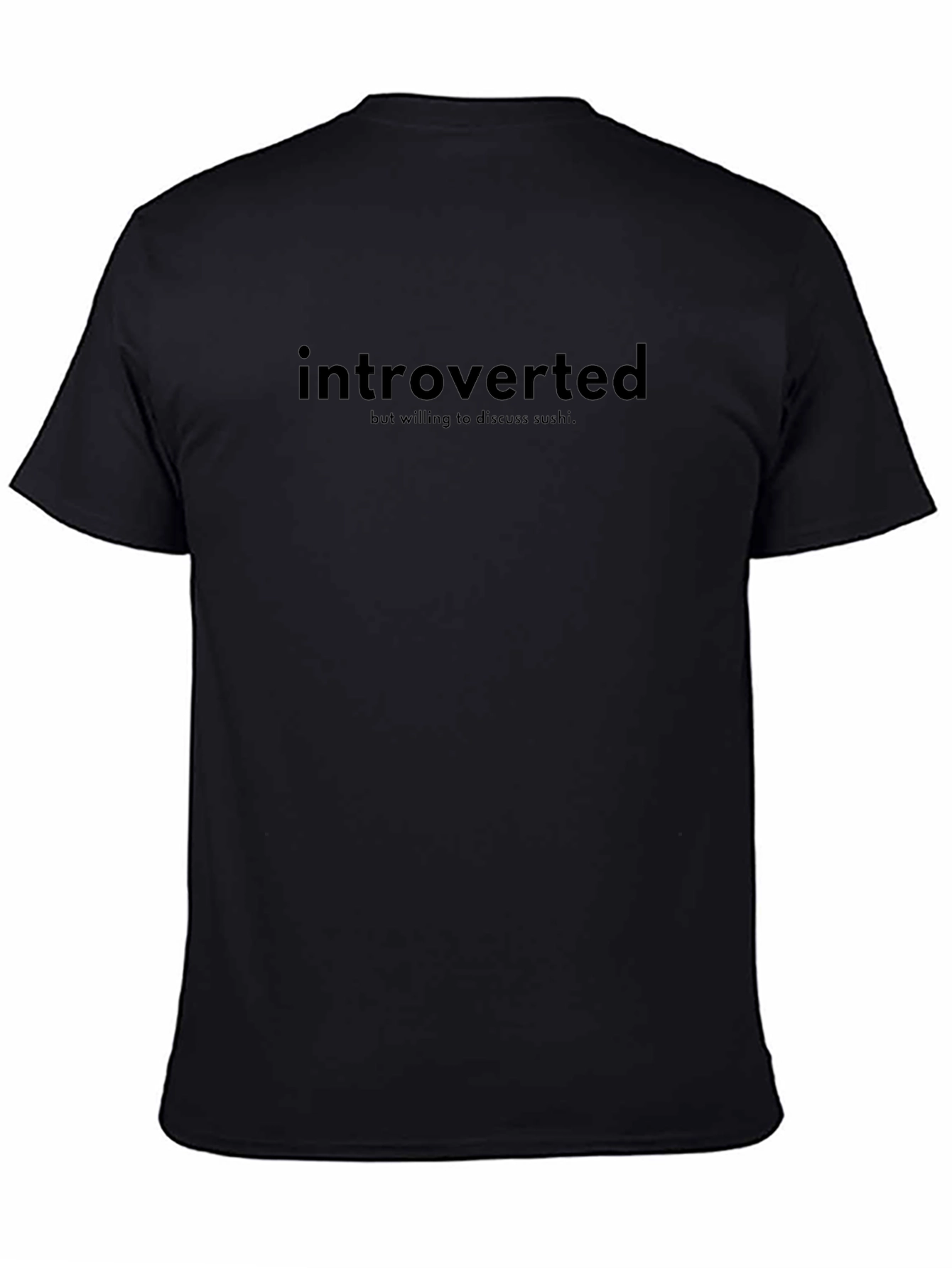 Introverted Sushi Lover T-Shirt - Soft Cotton