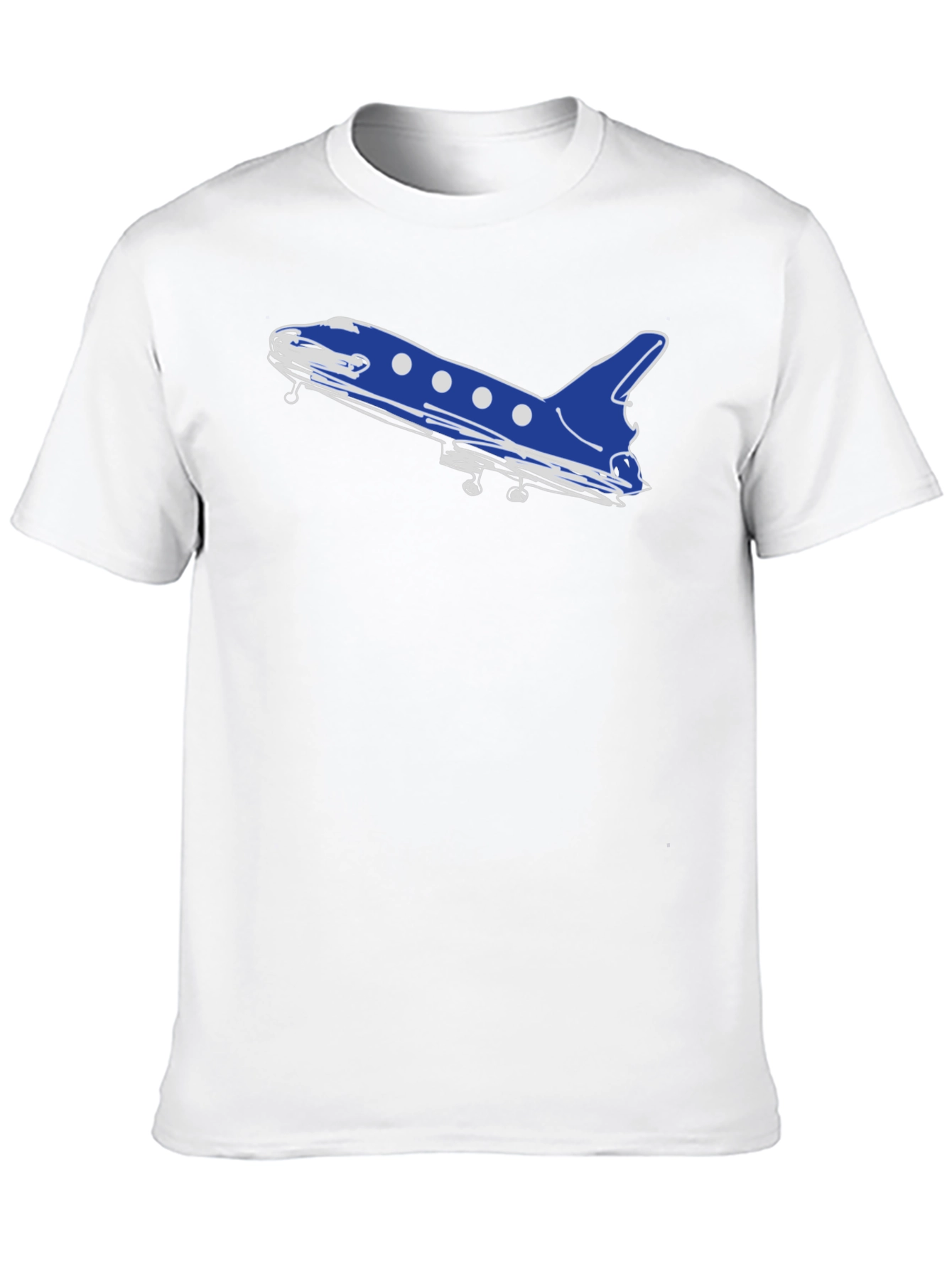Rocket Ship Graphic T-Shirt - Soft Cotton Blend