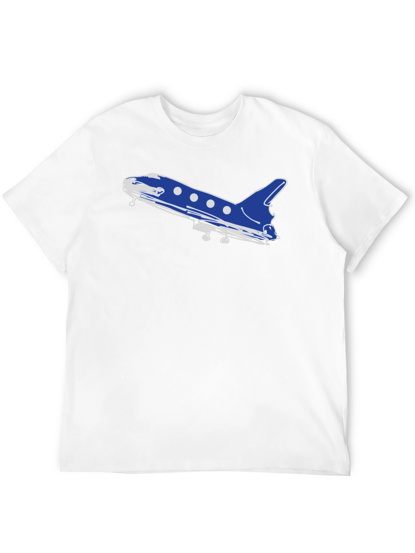 Rocket Ship Graphic T-Shirt - Soft Cotton Blend