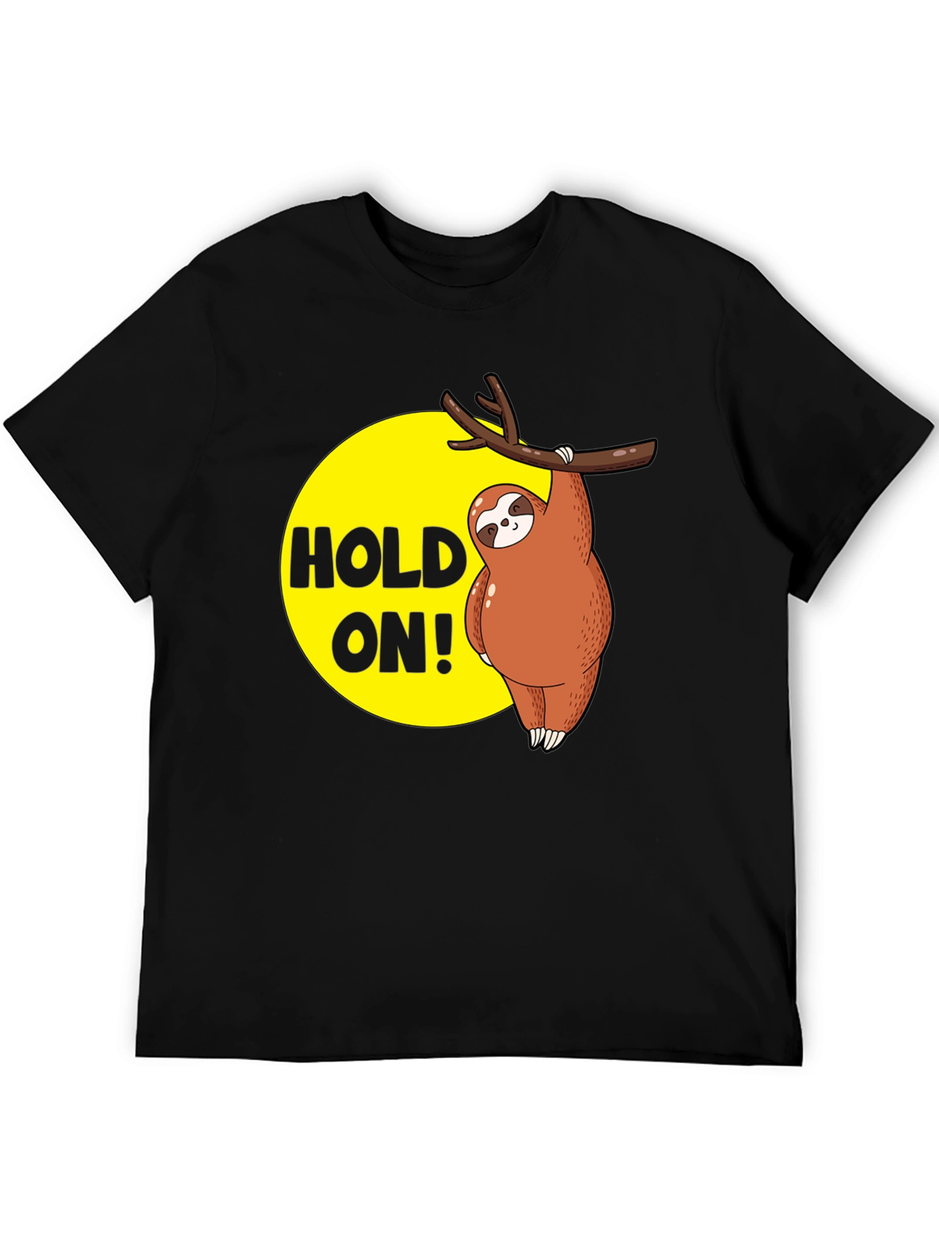 Hold On Sloth T-Shirt - Funny Animal Tee