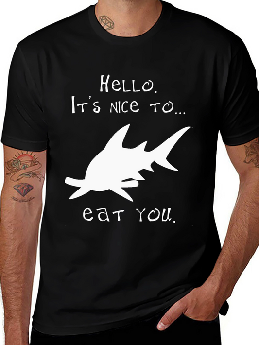 Shark Humor Graphic Tee