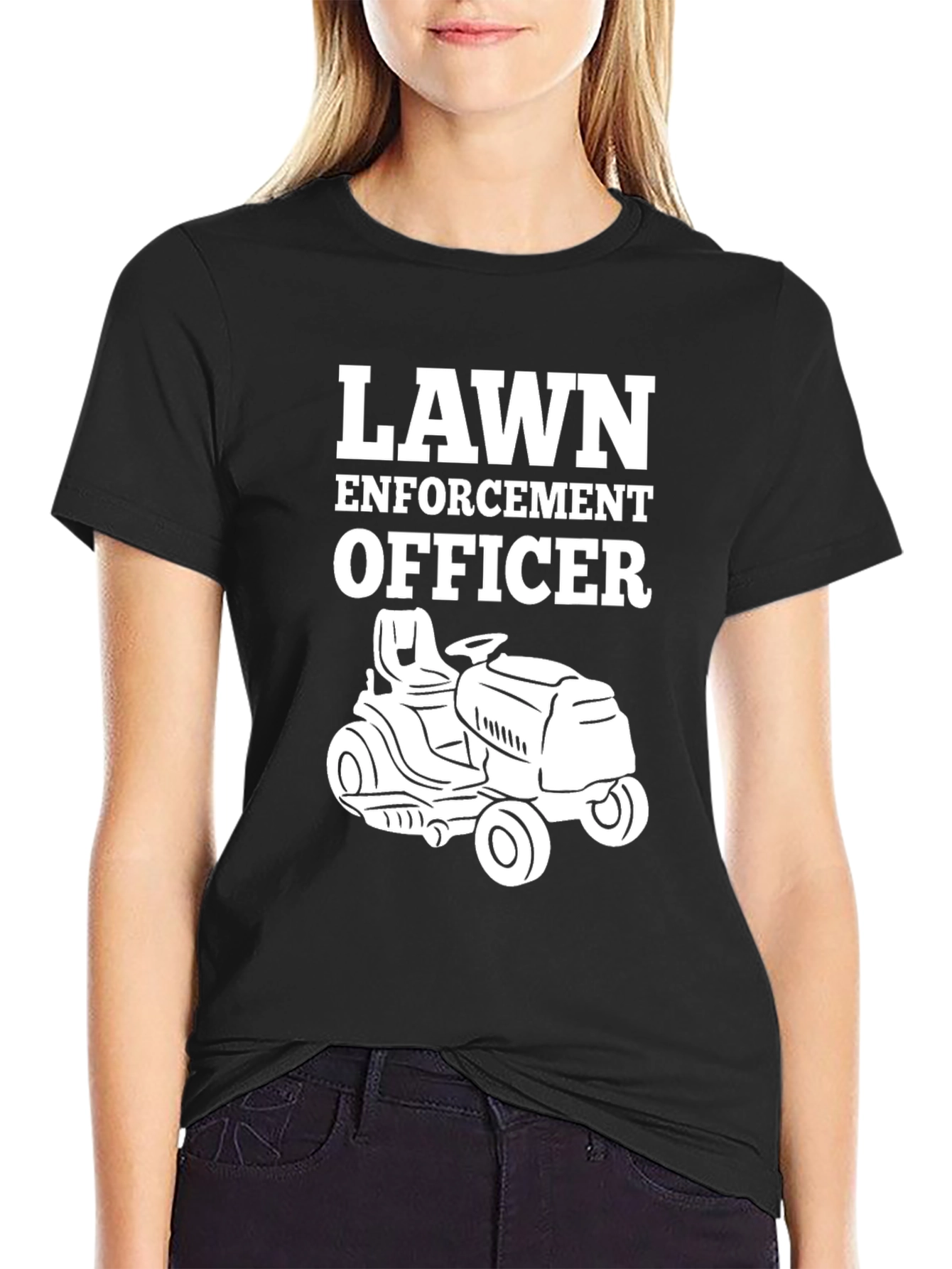 Lawn Enforcement Officer Funny T-Shirt