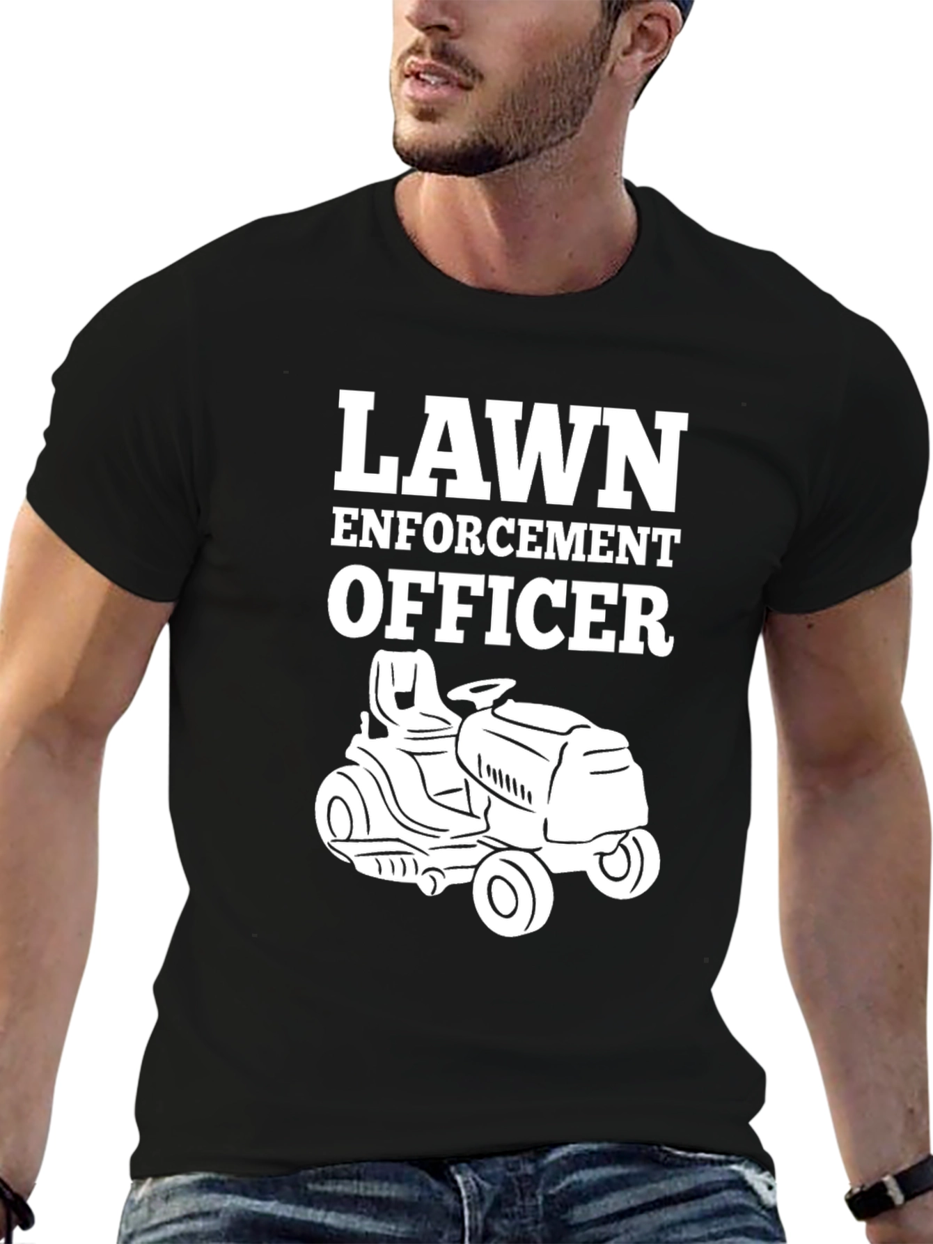 Lawn Enforcement Officer Funny T-Shirt