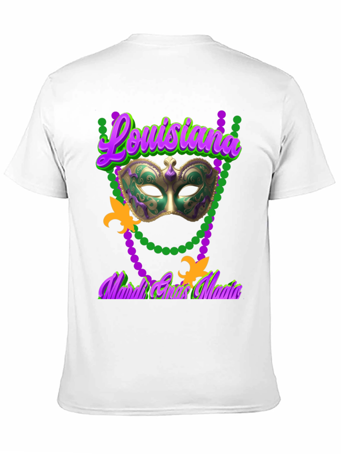 Mardi Gras Louisiana Graphic Tee