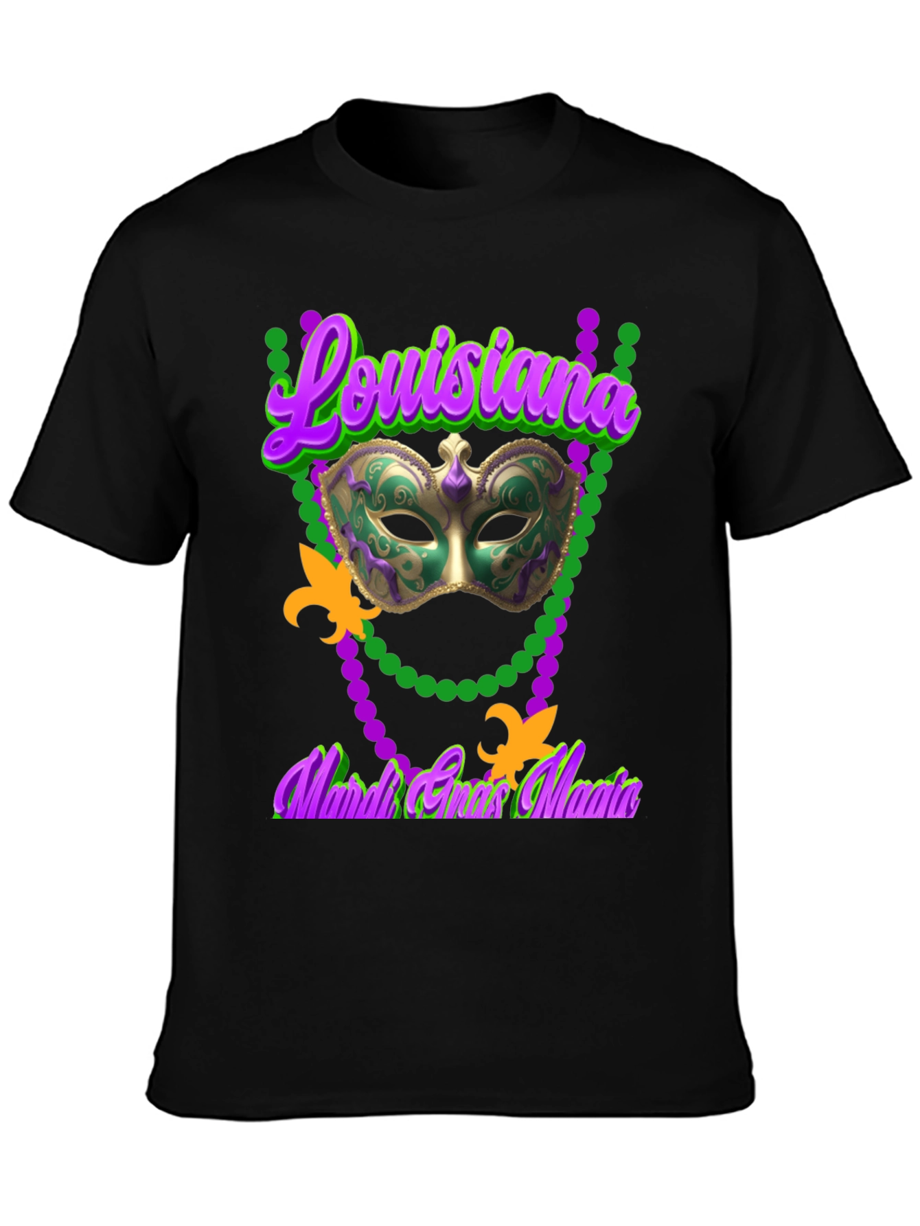 Mardi Gras Louisiana Graphic Tee