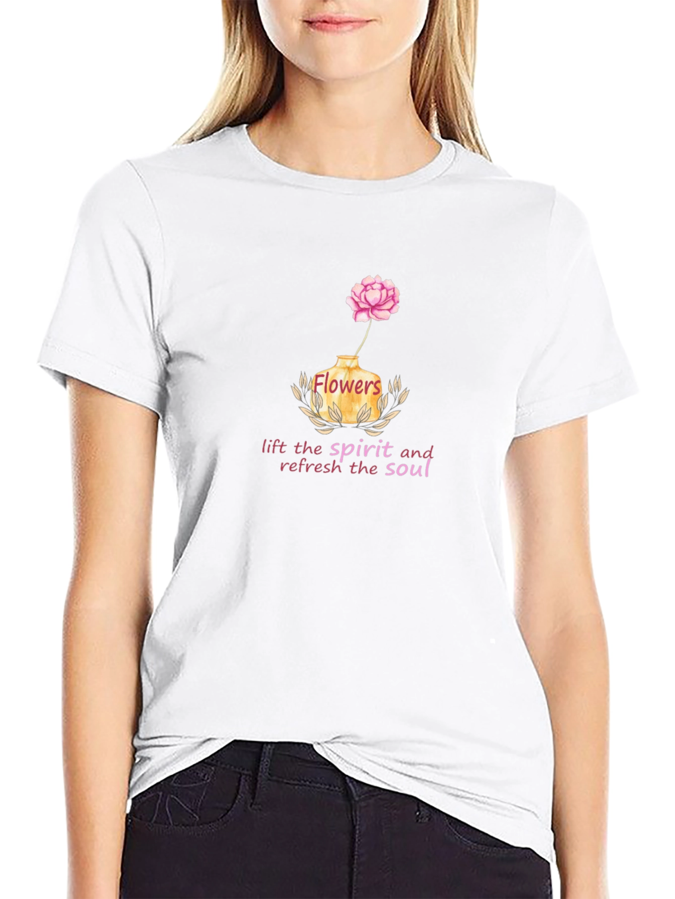 Floral Spirit T-Shirt - Comfort Fit