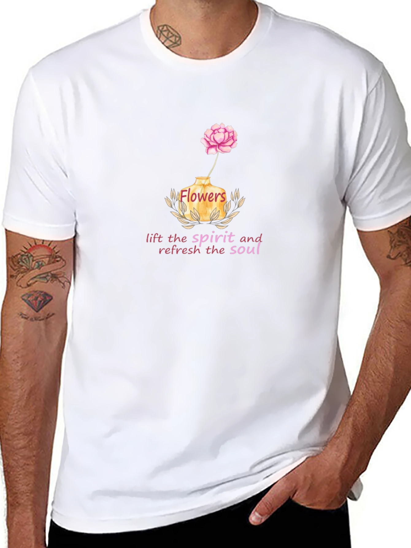 Floral Spirit T-Shirt - Comfort Fit