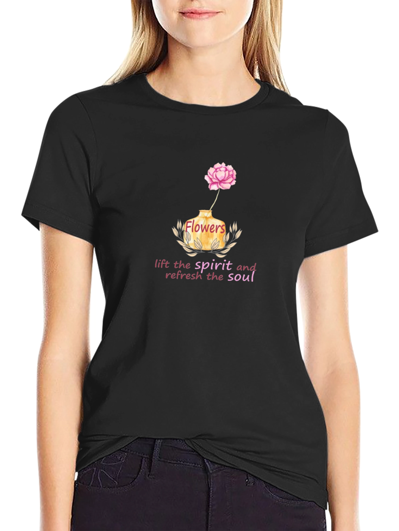 Floral Spirit T-Shirt - Comfort Fit