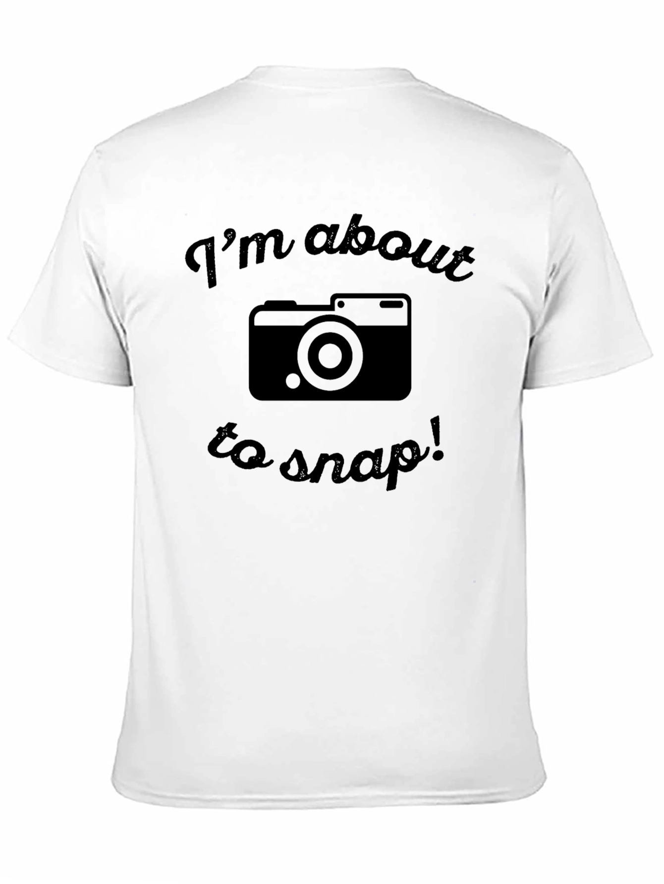 About to Snap Camera Graphic T-Shirt