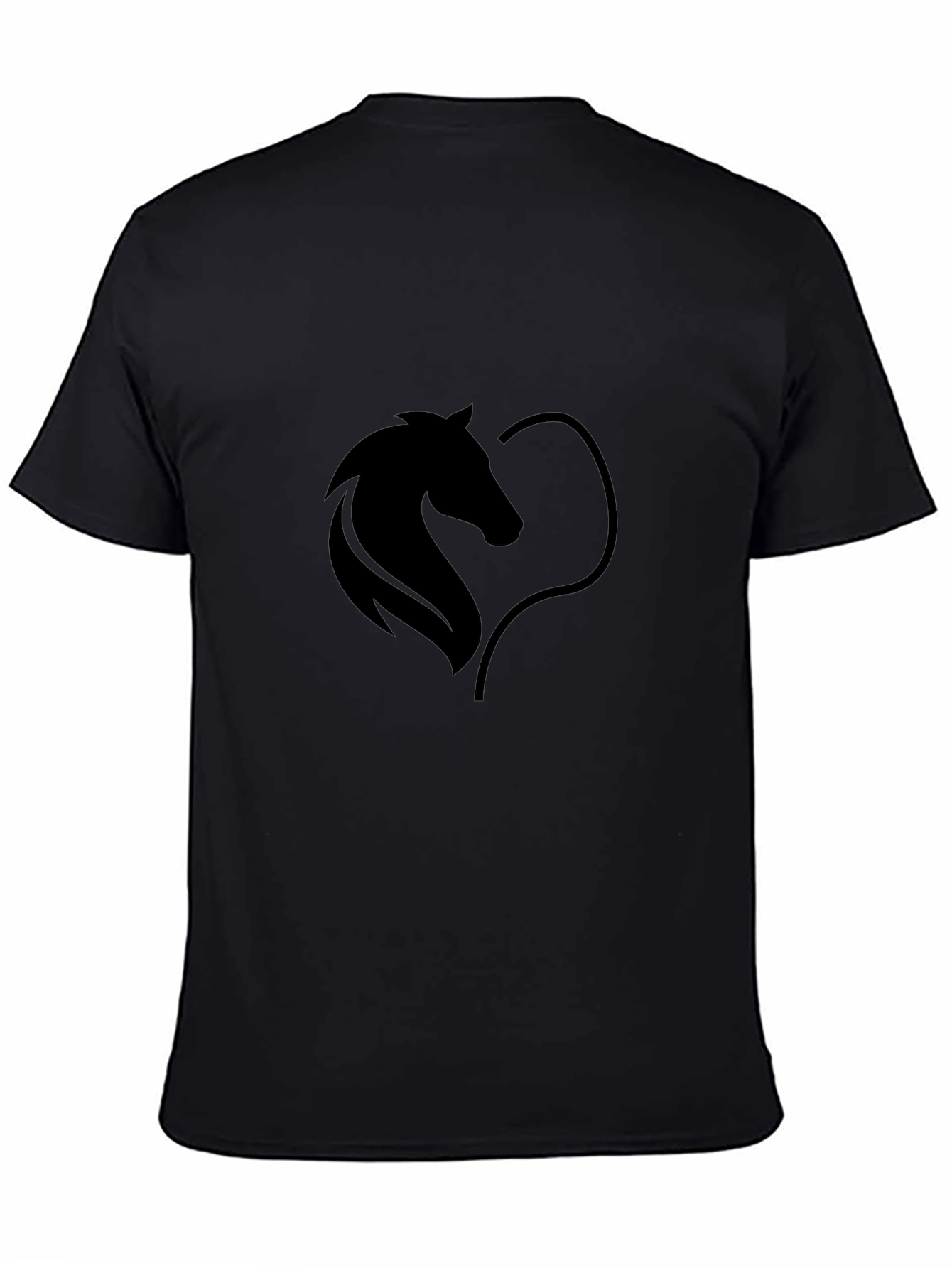 Horse Lovers Black T-Shirt