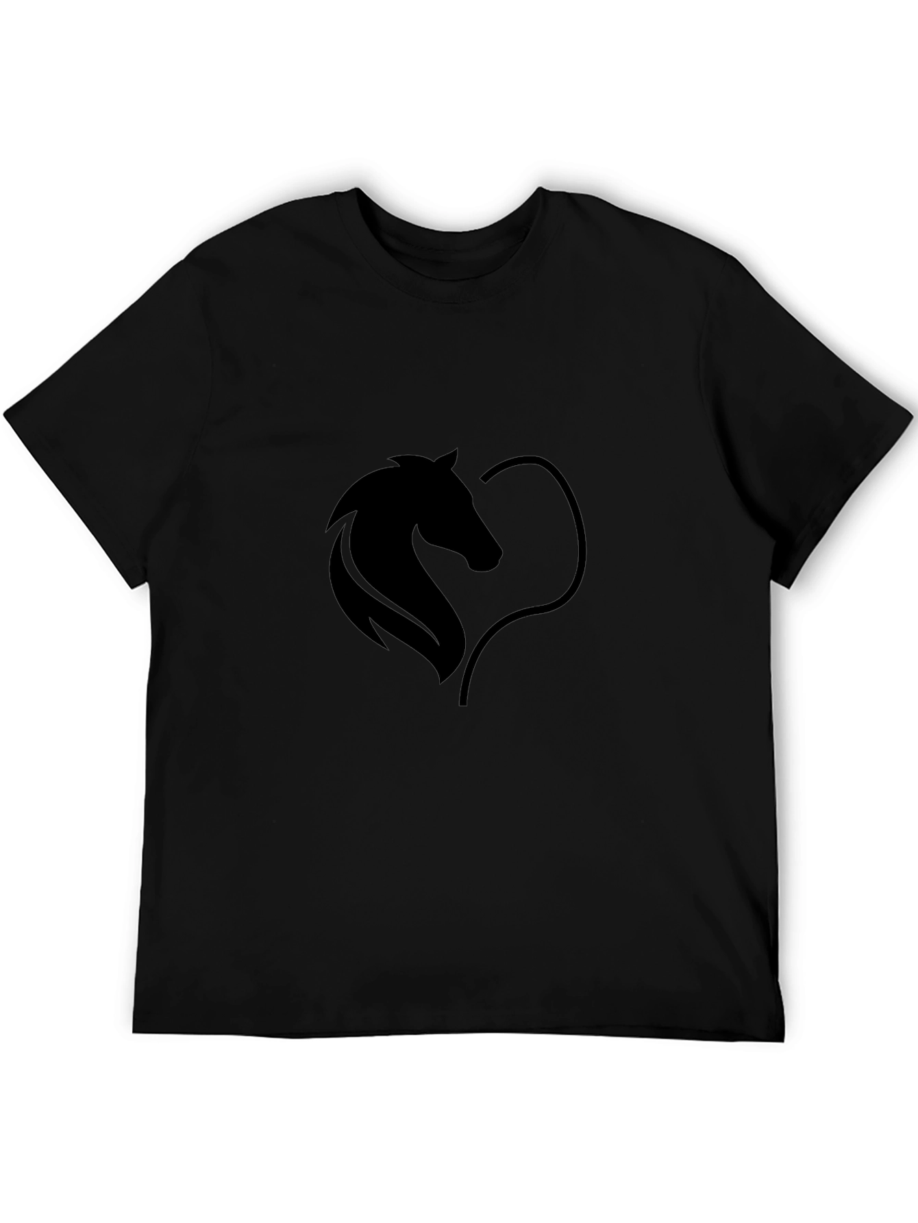 Horse Lovers Black T-Shirt