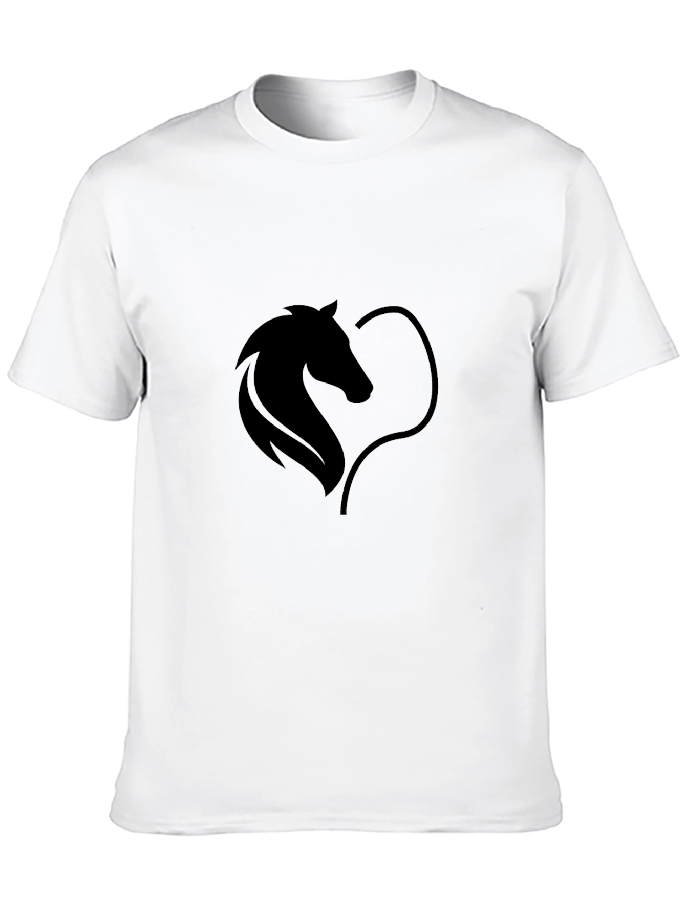 Horse Lovers Black T-Shirt