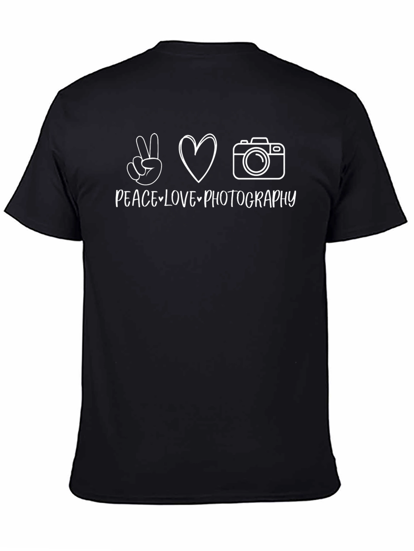 Peace Love Photography Graphic Tee