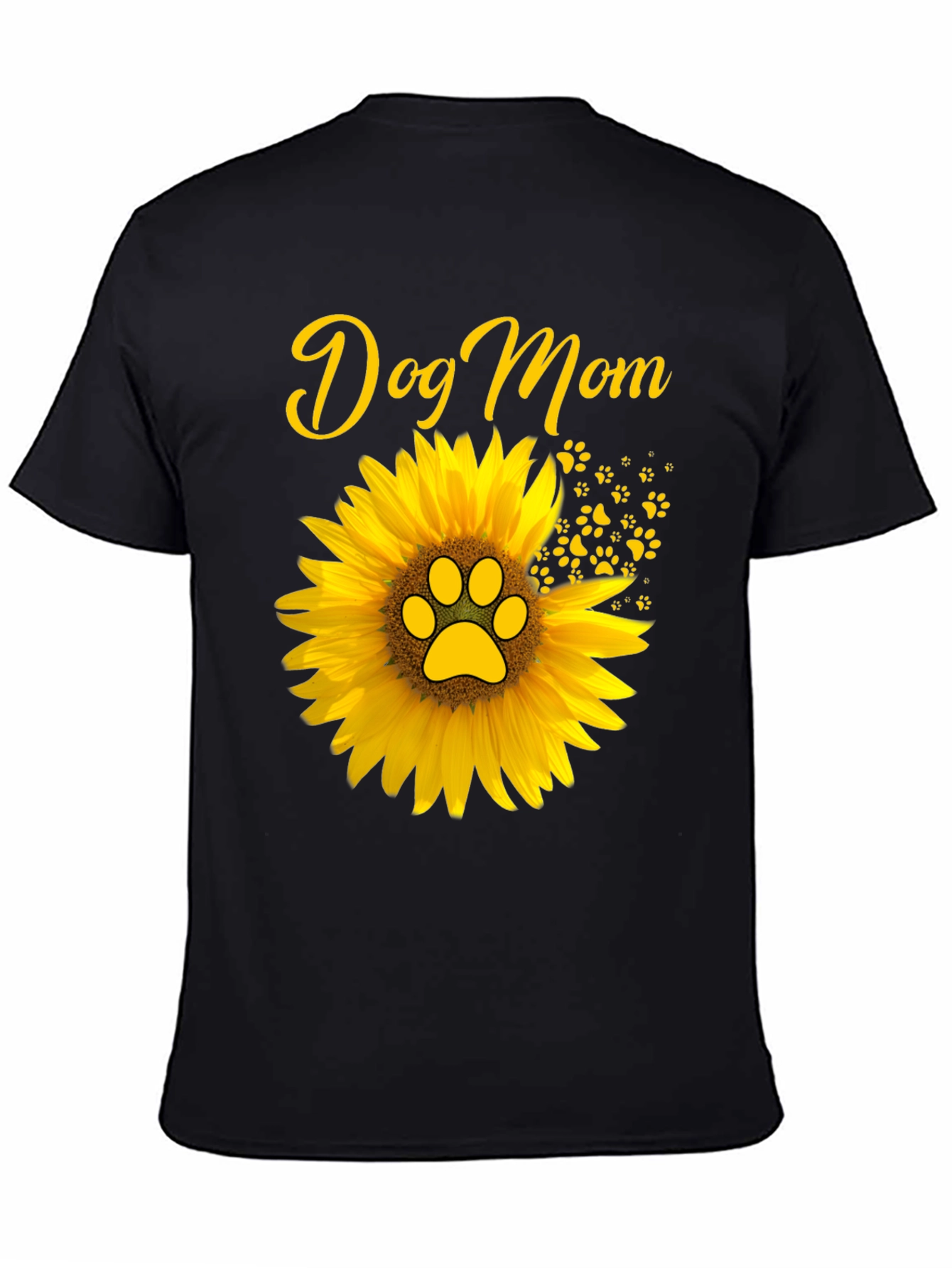 Sunflower Dog Mom T-Shirt – Cute Dog Lover Graphic Tee