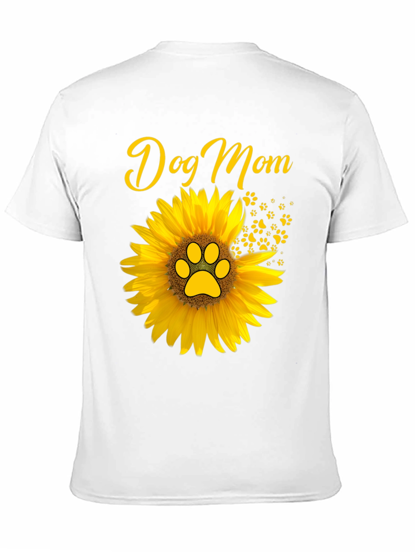 Sunflower Dog Mom T-Shirt – Cute Dog Lover Graphic Tee