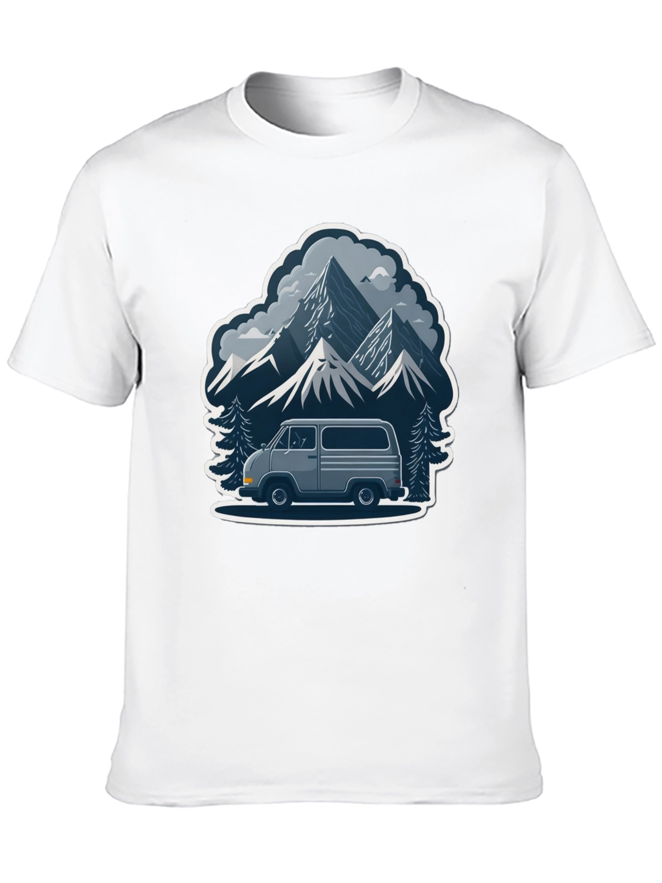 Mountain Adventure Van Graphic Tee