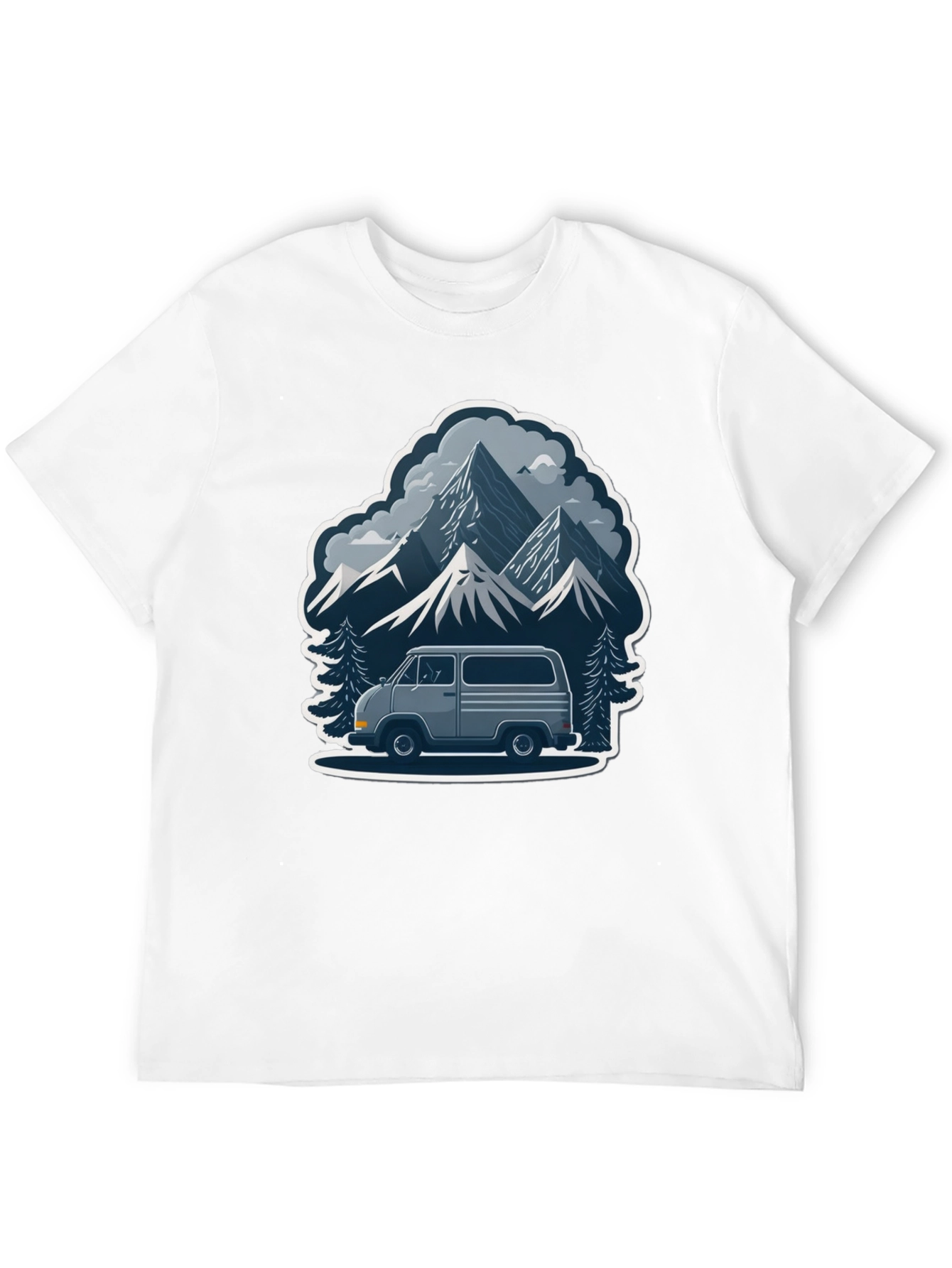 Mountain Adventure Van Graphic Tee