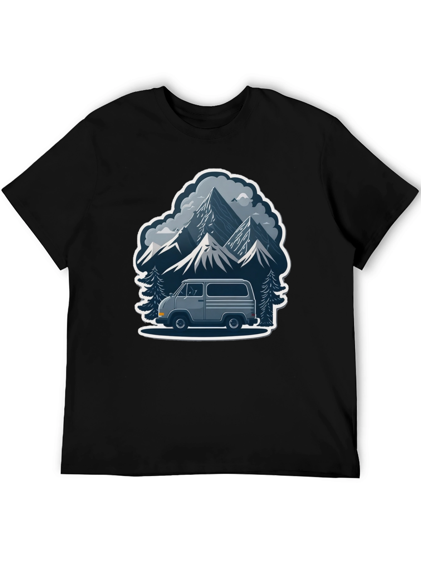 Mountain Adventure Van Graphic Tee