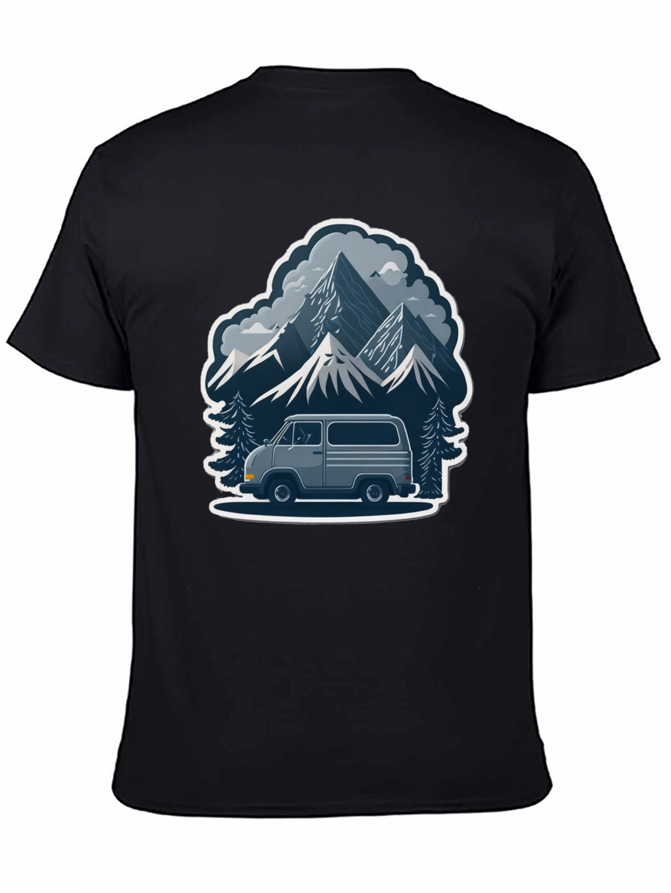 Mountain Adventure Van Graphic Tee